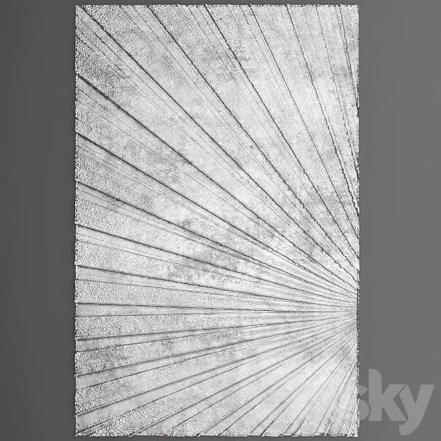 Decor for wall. Panel. 3D Model Decor for wall. Panel. 3D Model