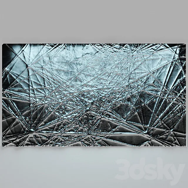 Decor for wall. Panel. 3D Model