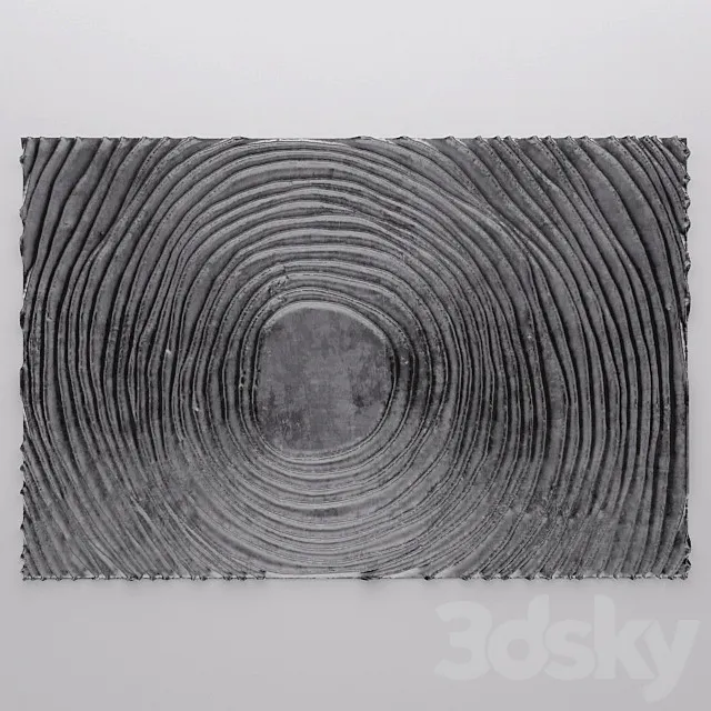 Decor for wall. Panel. 3D Model