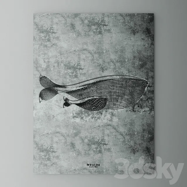 Decor for wall. Panel. 3D Model Decor for wall. Panel. 3D Model