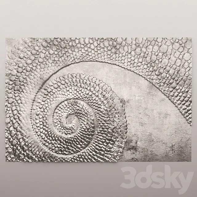 Decor for wall. Panel. 3DModel Decor for wall. Panel. 3DModel