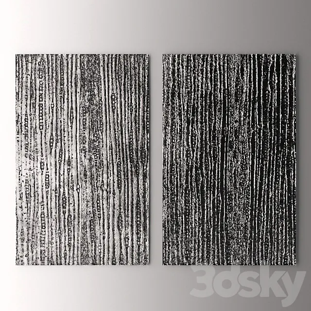 Decor For Wall. Panel. 3dmodel - 3dsky Decor Helper