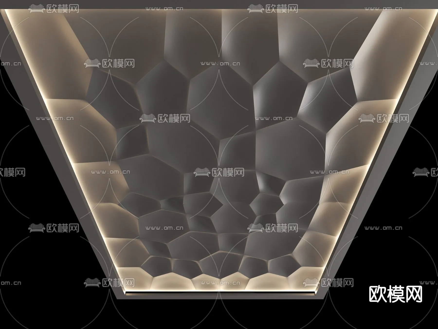 DECOR HELPER – DETAIL – CEILING – 3D Model For Interior Design – 11491