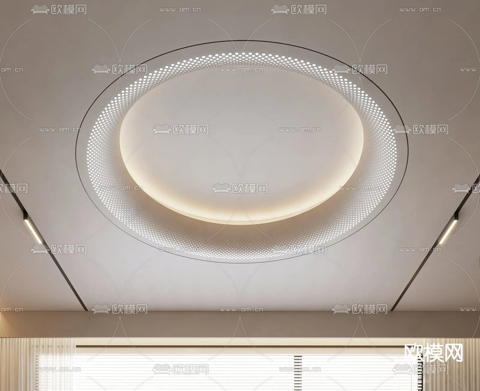 DECOR HELPER – DETAIL – CEILING – 3D Model For Interior Design – 11492