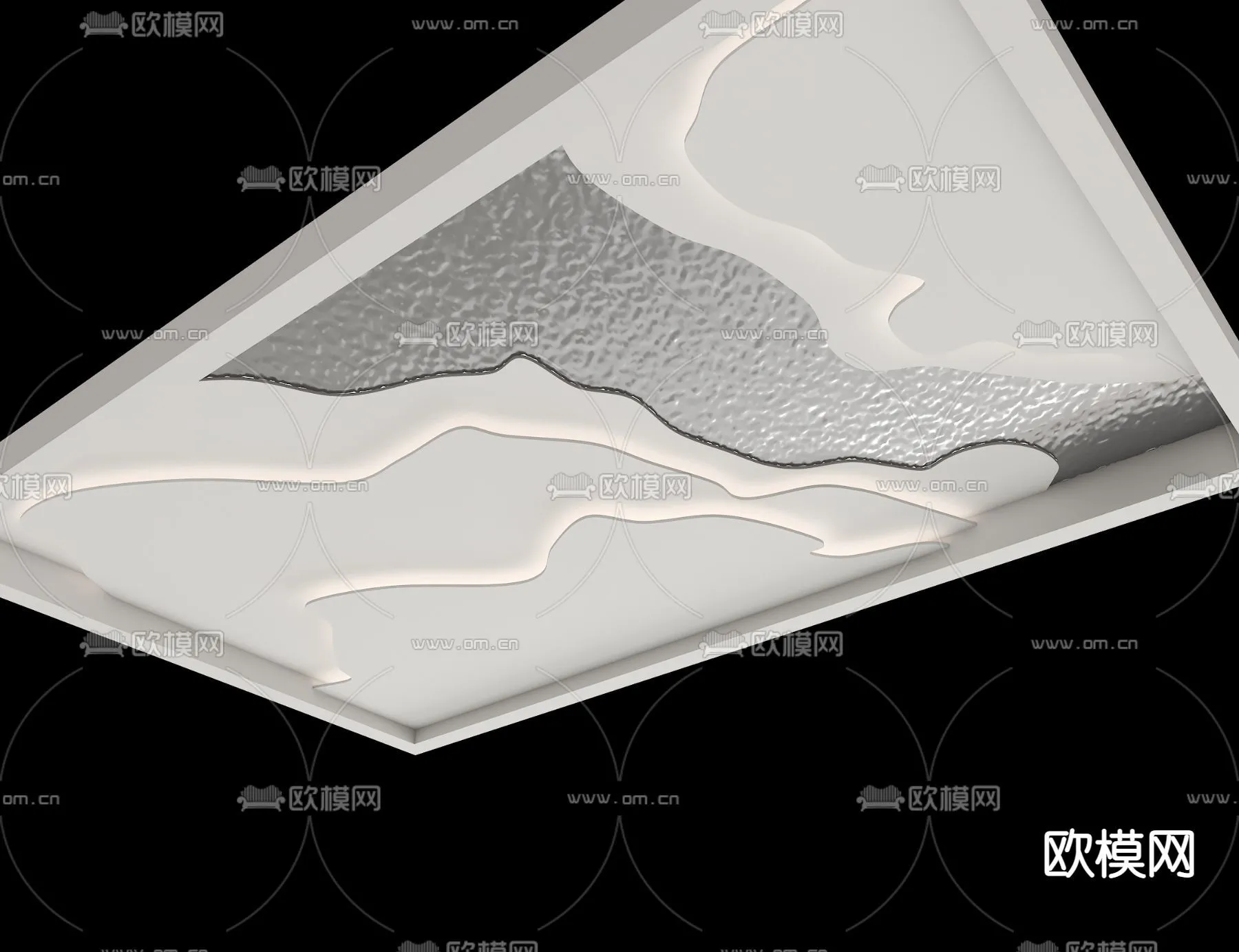 DECOR HELPER – DETAIL – CEILING – 3D Model For Interior Design – 11495