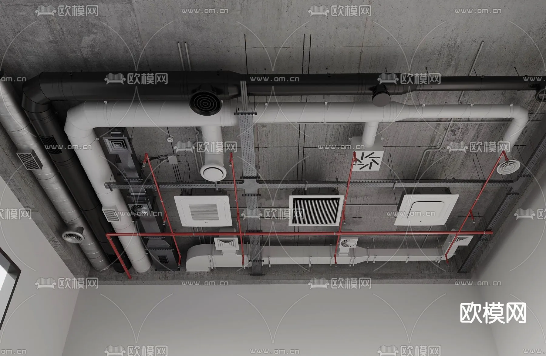 DECOR HELPER – DETAIL – CEILING – 3D Model For Interior Design – 11498