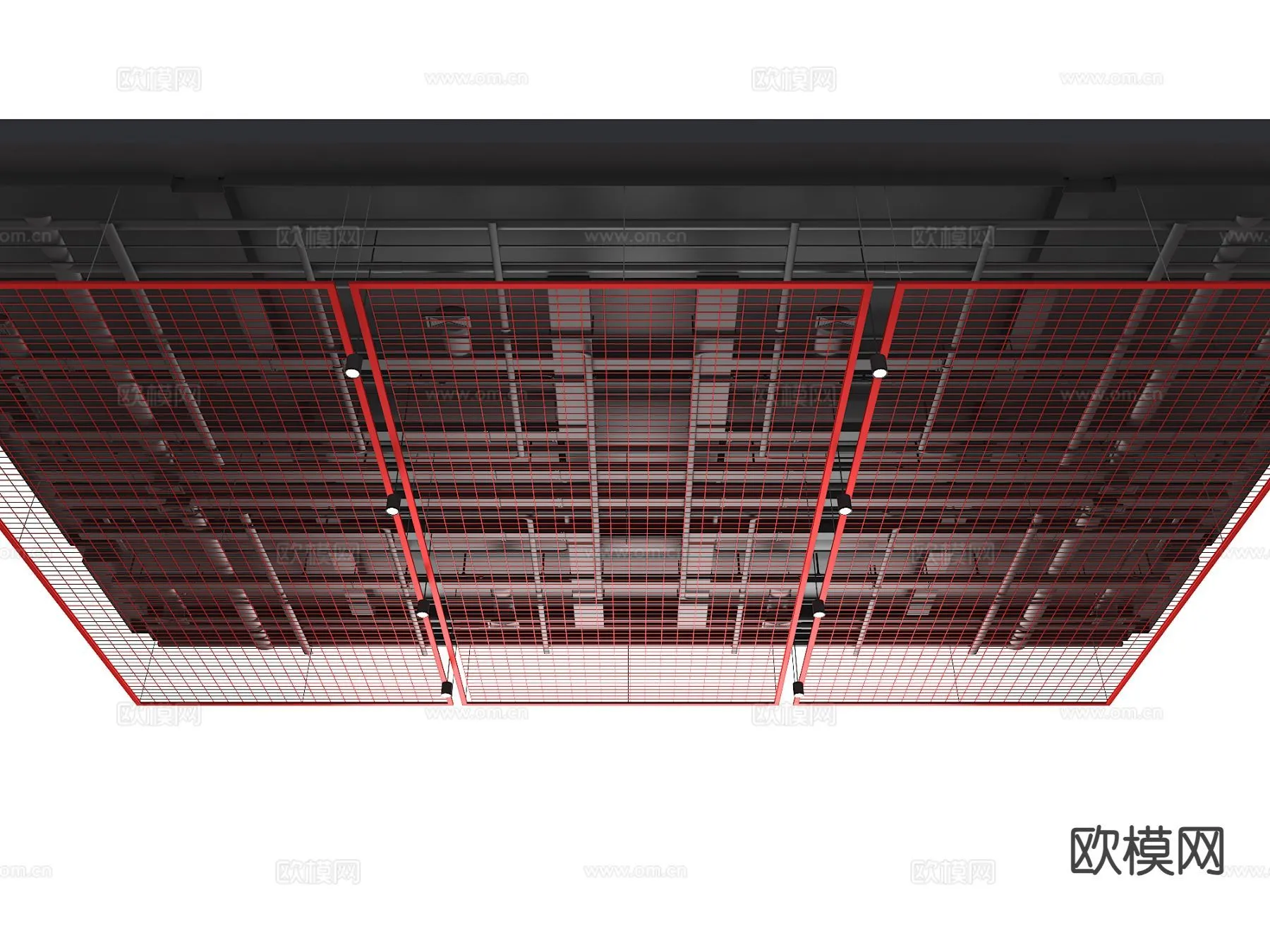 DECOR HELPER – DETAIL – CEILING – 3D Model For Interior Design – 11508