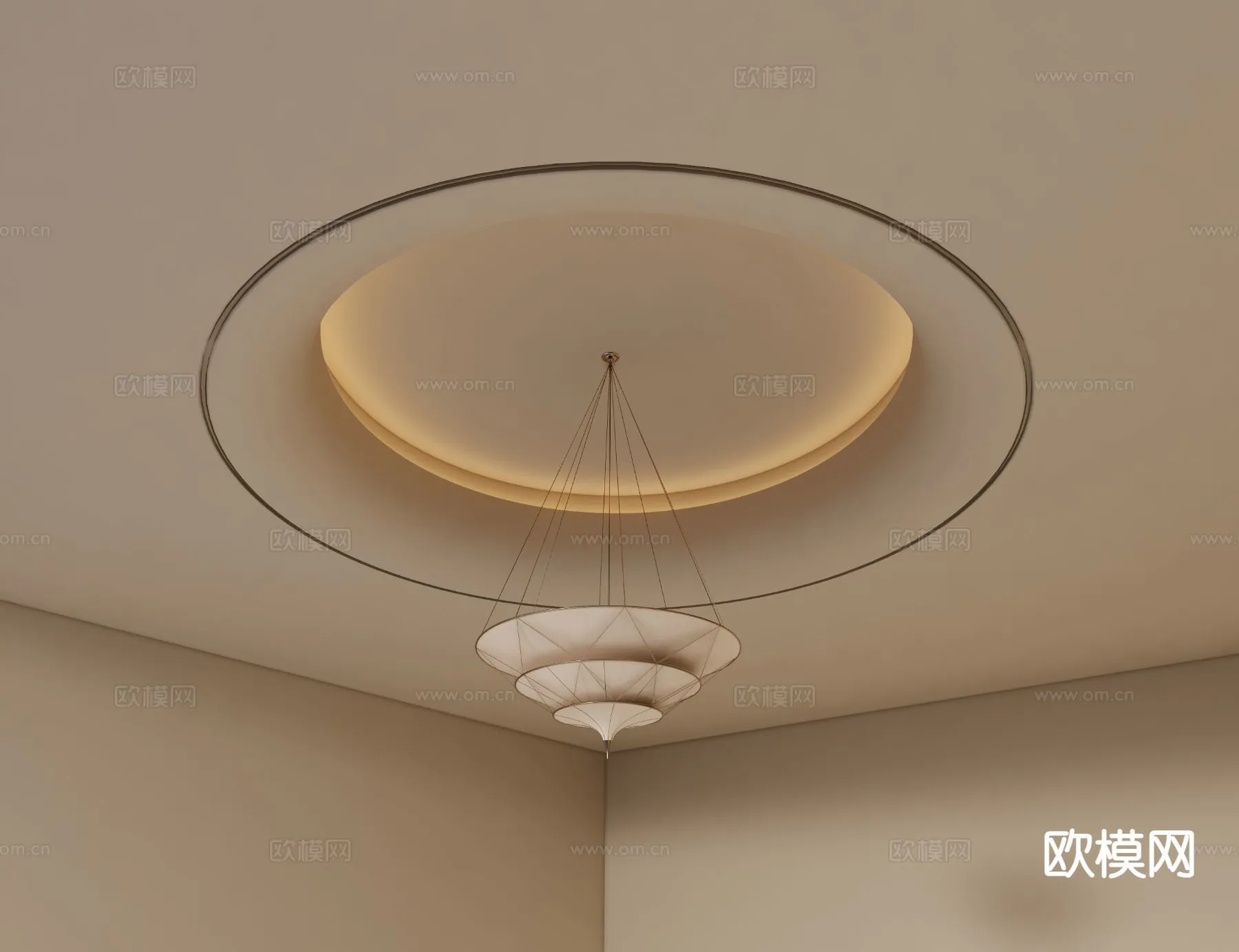 DECOR HELPER – DETAIL – CEILING – 3D Model For Interior Design – 11513