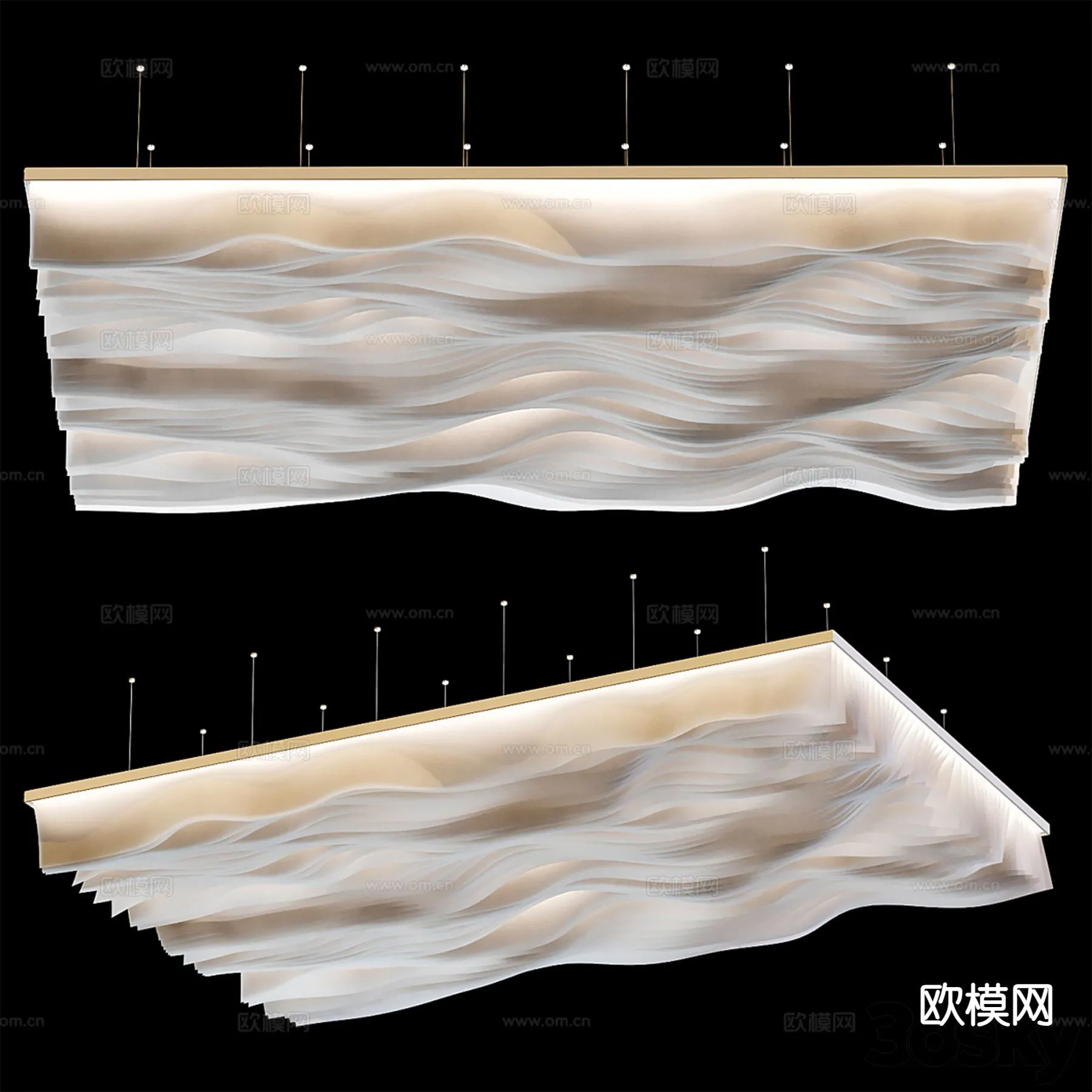 DECOR HELPER – DETAIL – CEILING – 3D Model For Interior Design – 11520