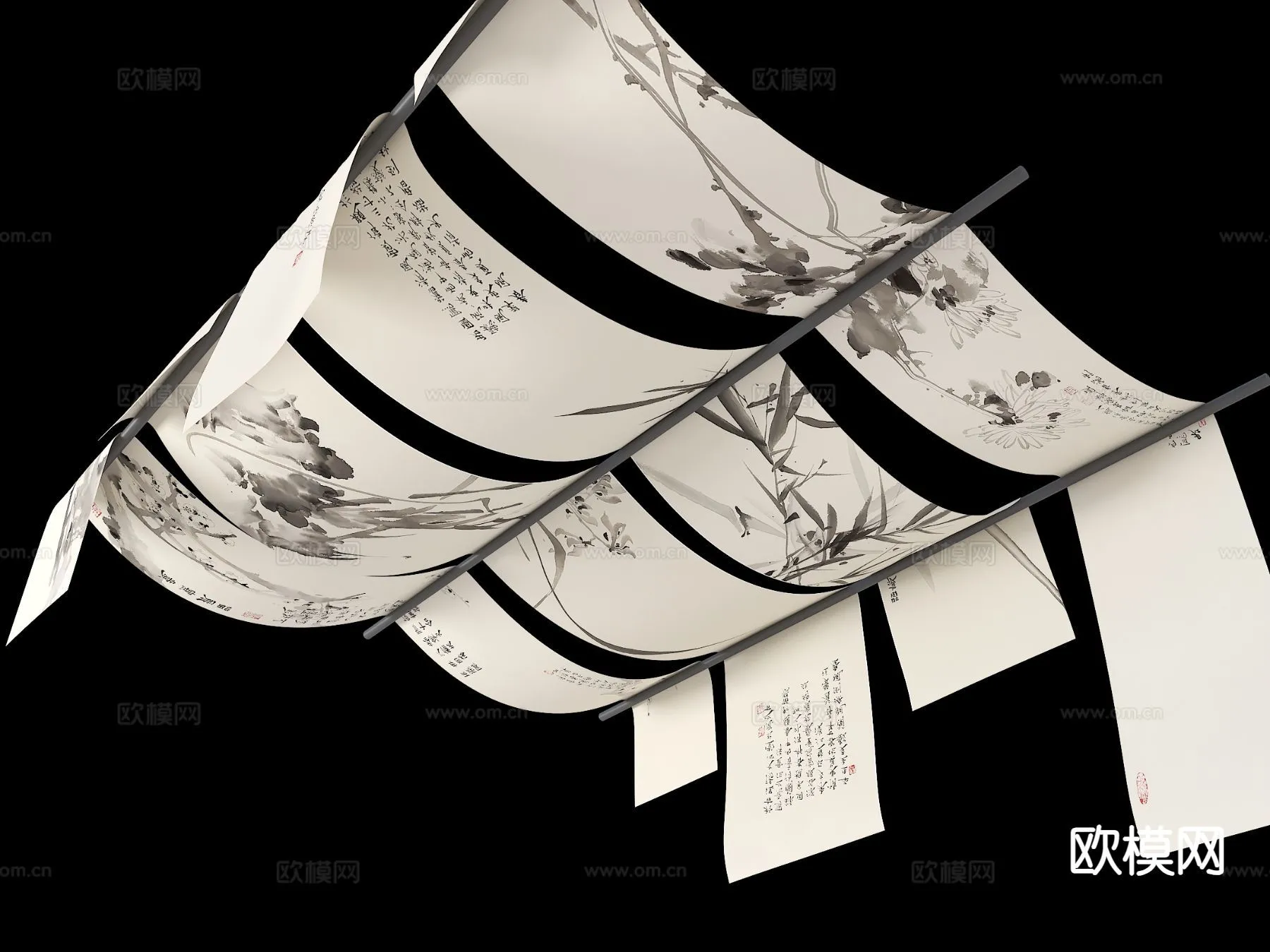 DECOR HELPER – DETAIL – CEILING – 3D Model For Interior Design – 11521