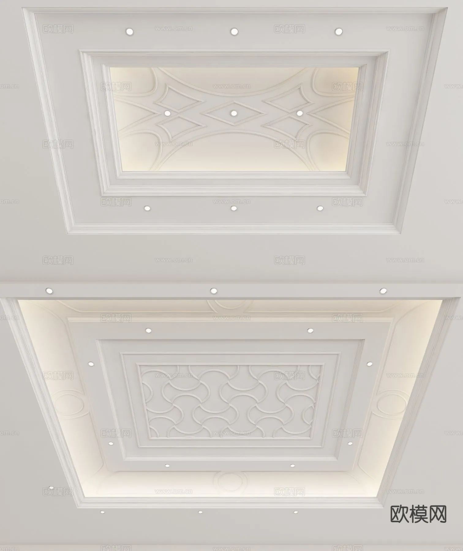 DECOR HELPER – DETAIL – CEILING – 3D Model For Interior Design – 11535