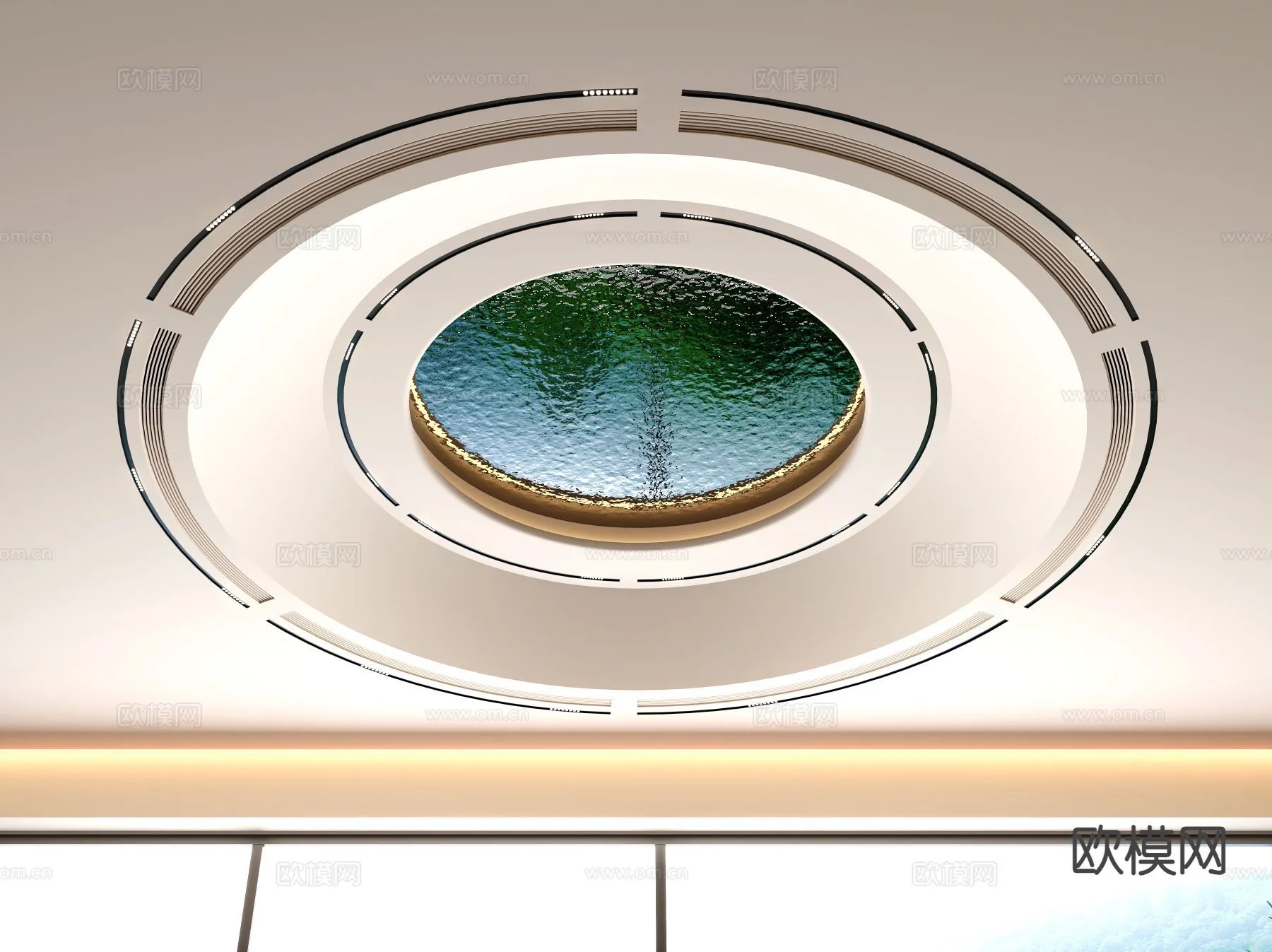 DECOR HELPER – DETAIL – CEILING – 3D Model For Interior Design – 11540