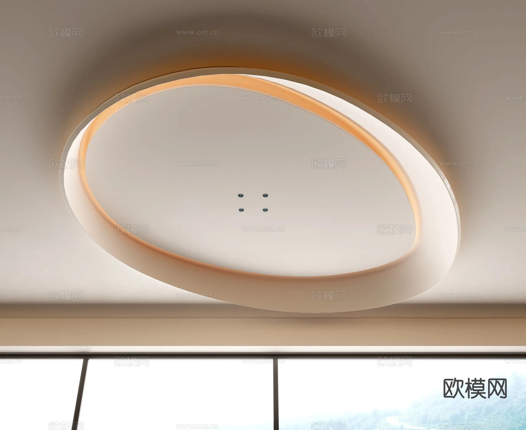 DECOR HELPER – DETAIL – CEILING – 3D Model For Interior Design – 11541