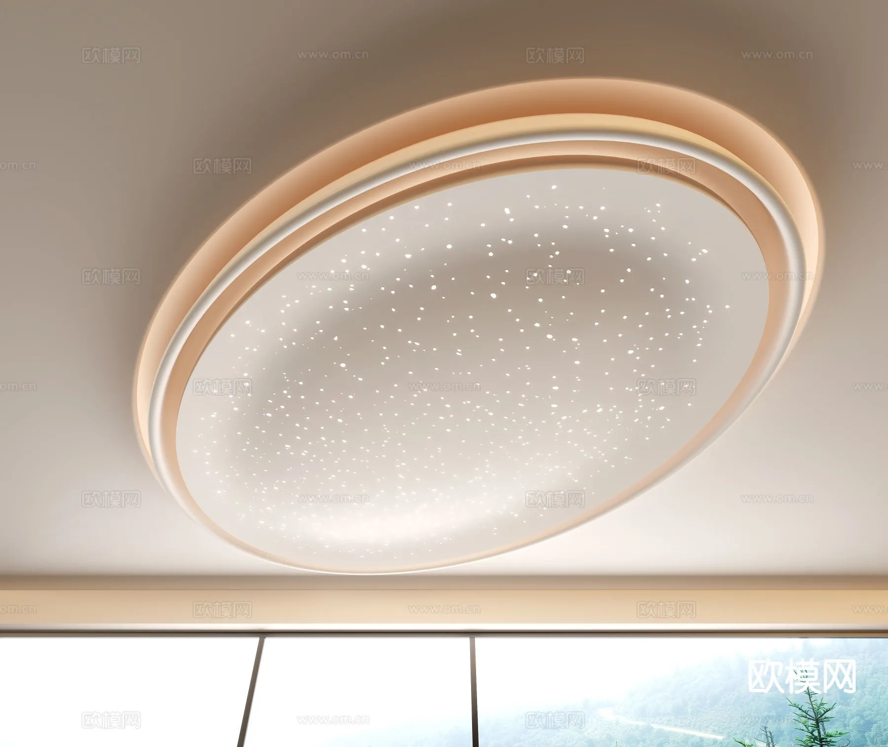 DECOR HELPER – DETAIL – CEILING – 3D Model For Interior Design – 11543