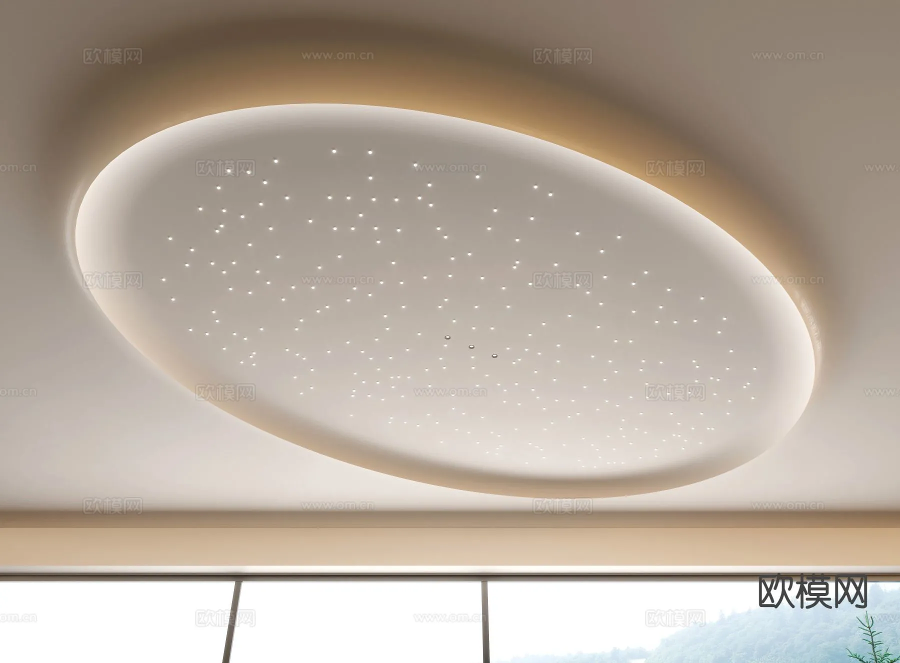 DECOR HELPER – DETAIL – CEILING – 3D Model For Interior Design – 11545