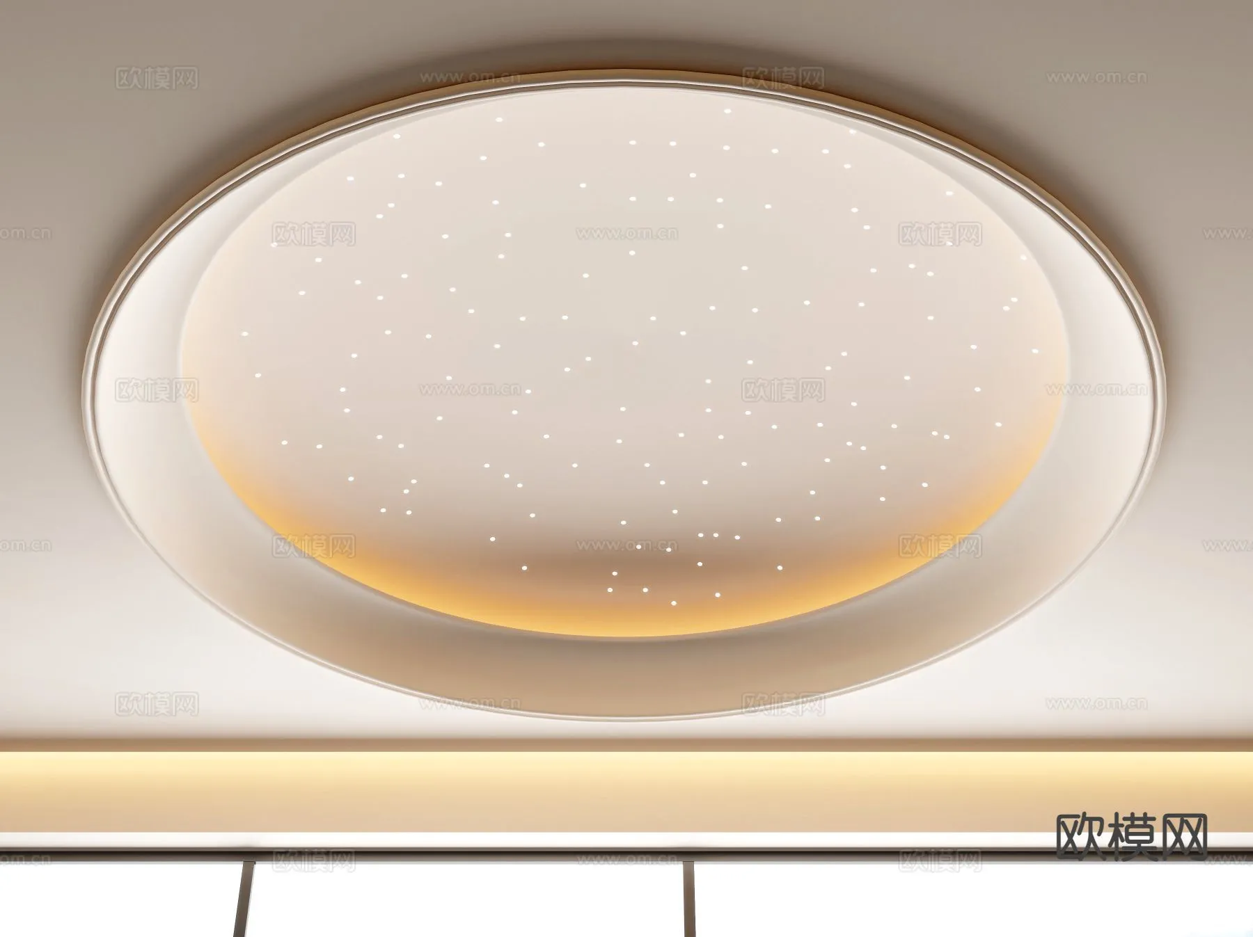 DECOR HELPER – DETAIL – CEILING – 3D Model For Interior Design – 11550