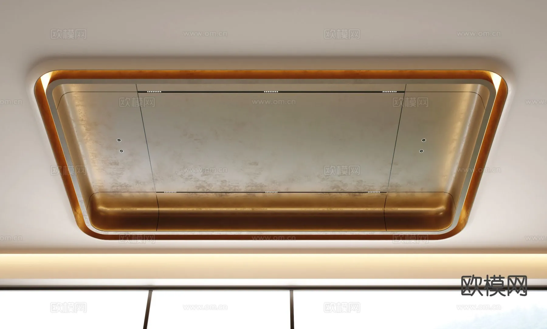 DECOR HELPER – DETAIL – CEILING – 3D Model For Interior Design – 11551