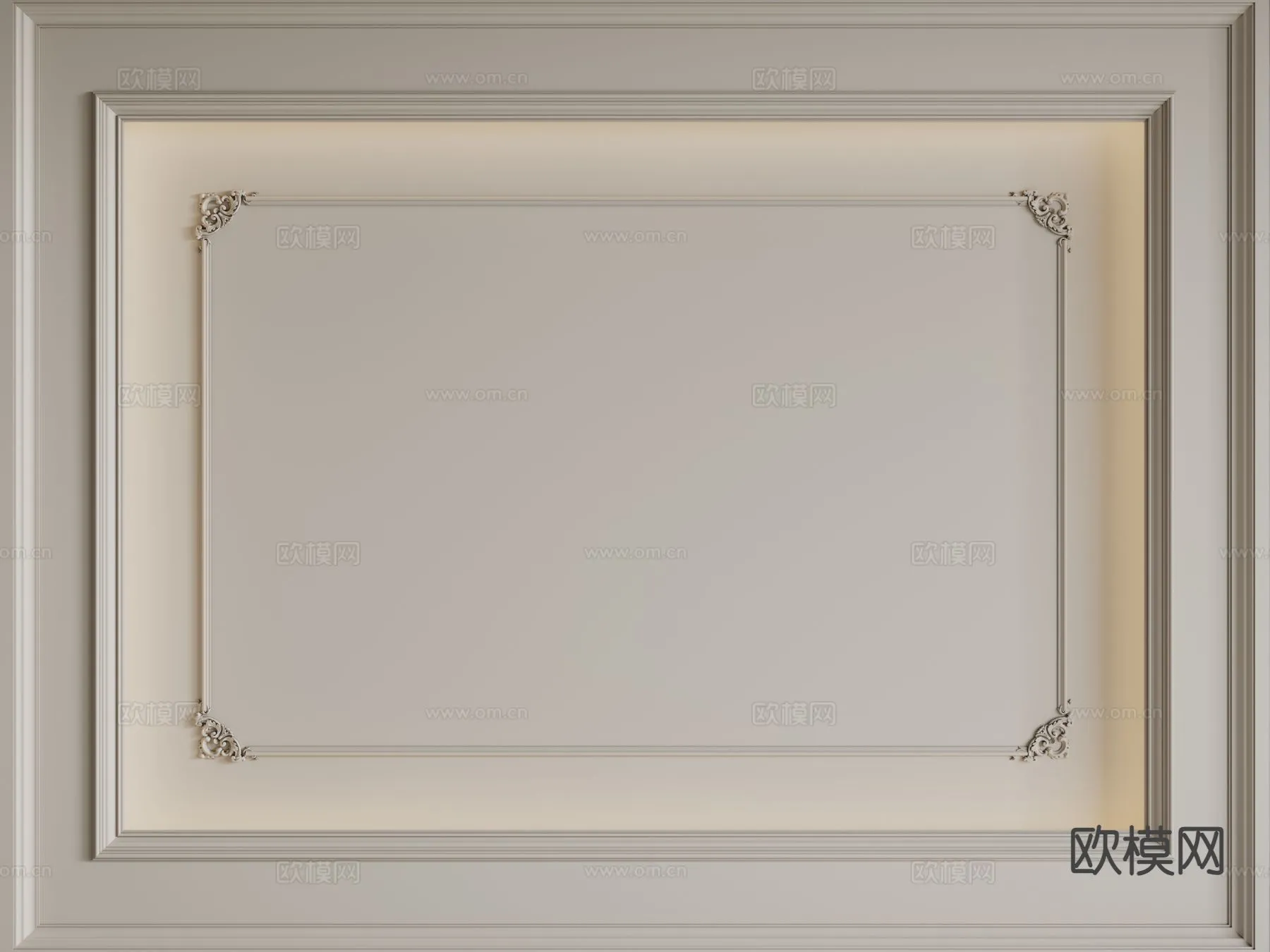 DECOR HELPER – DETAIL – CEILING – 3D Model For Interior Design – 11552