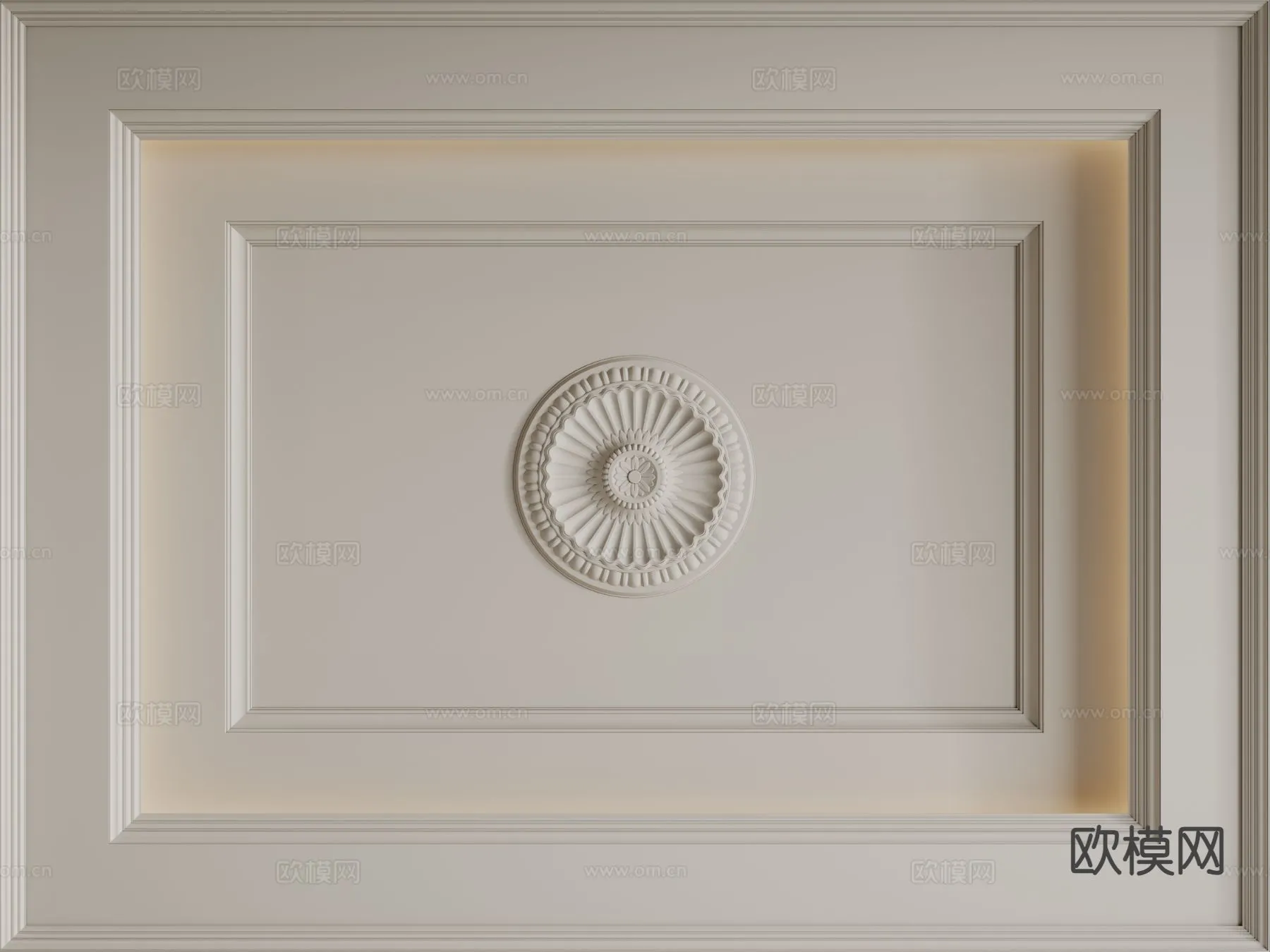 DECOR HELPER – DETAIL – CEILING – 3D Model For Interior Design – 11553