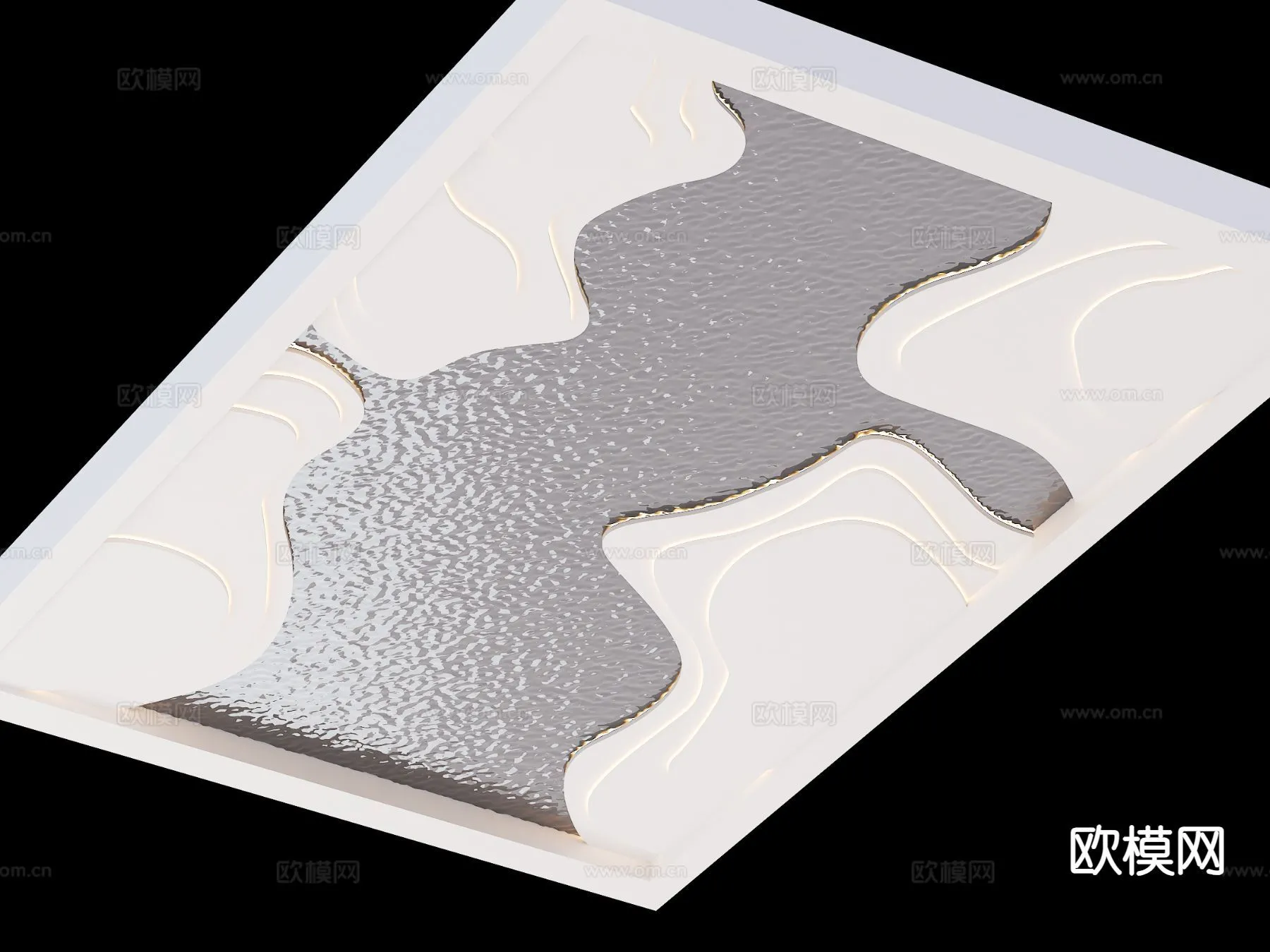 DECOR HELPER – DETAIL – CEILING – 3D Model For Interior Design – 11557