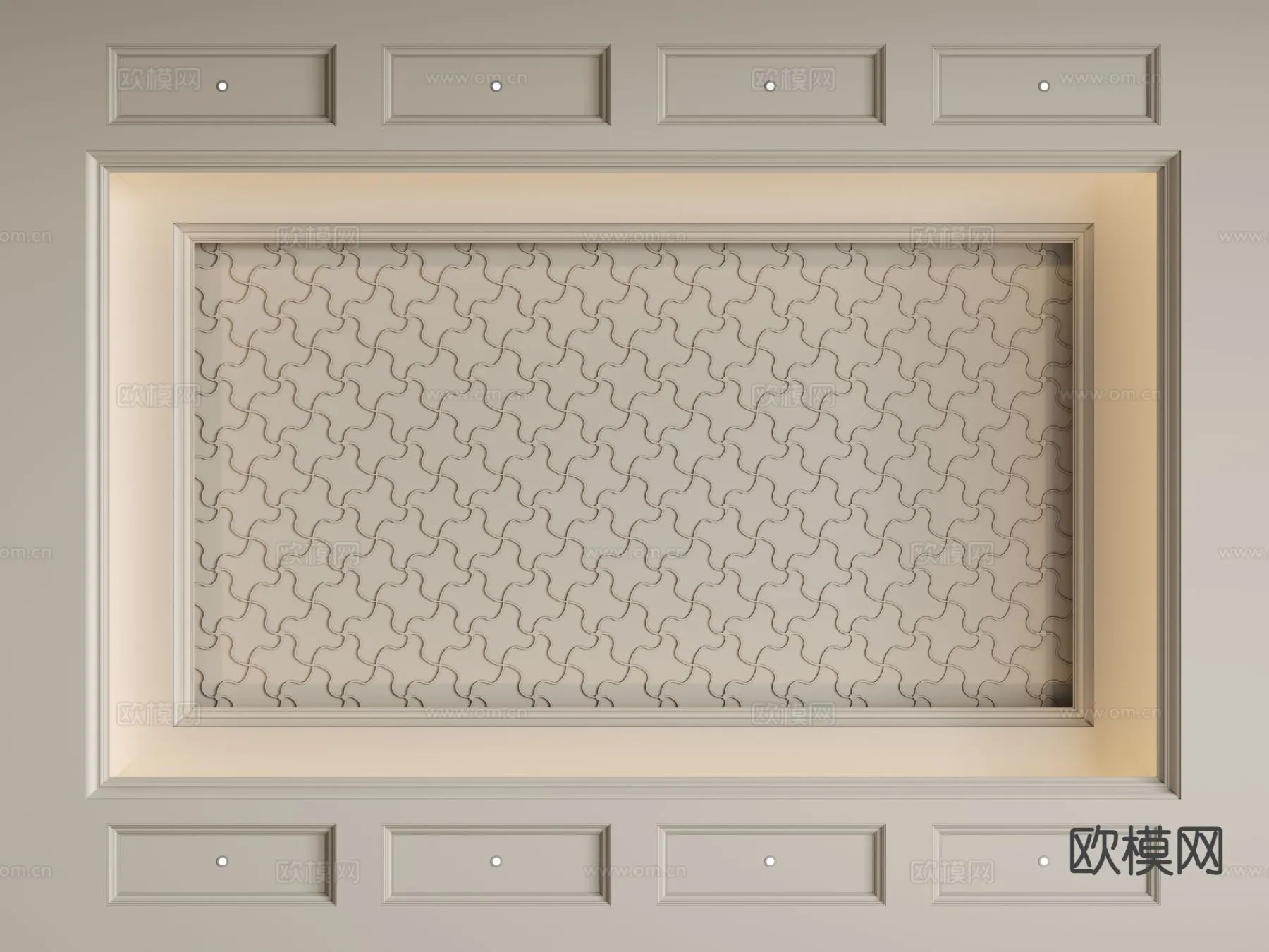 DECOR HELPER – DETAIL – CEILING – 3D Model For Interior Design – 11560