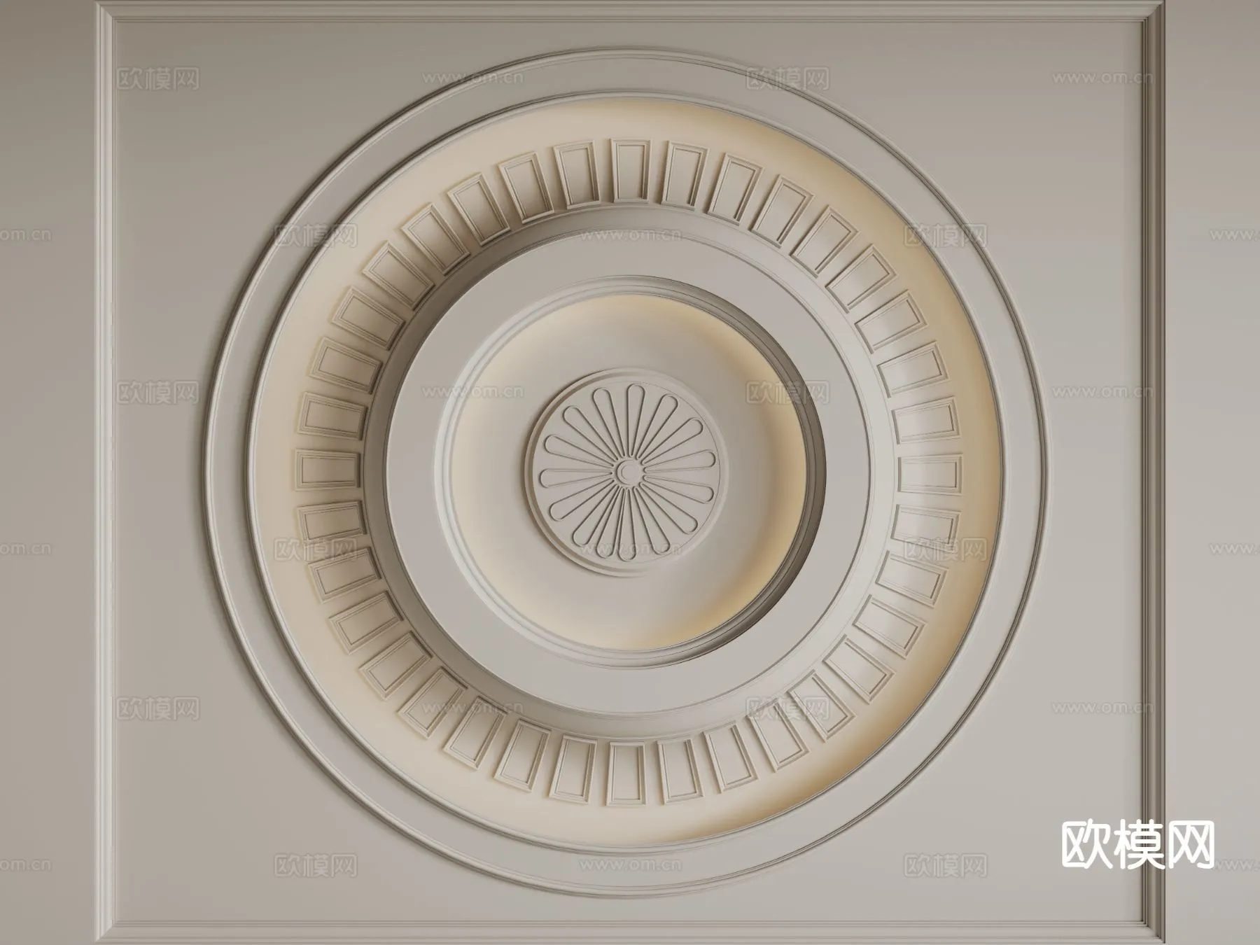 DECOR HELPER – DETAIL – CEILING – 3D Model For Interior Design – 11562