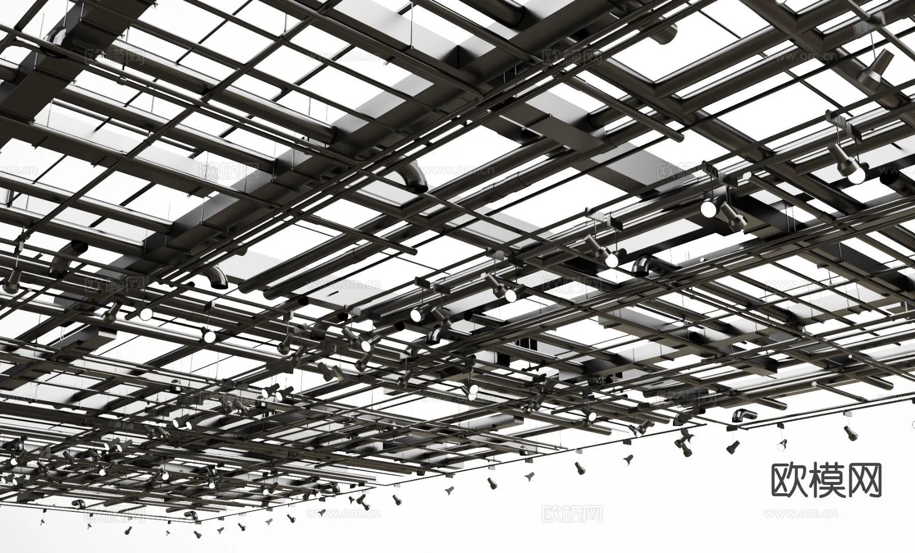 DECOR HELPER – DETAIL – CEILING – 3D Model For Interior Design – 11568