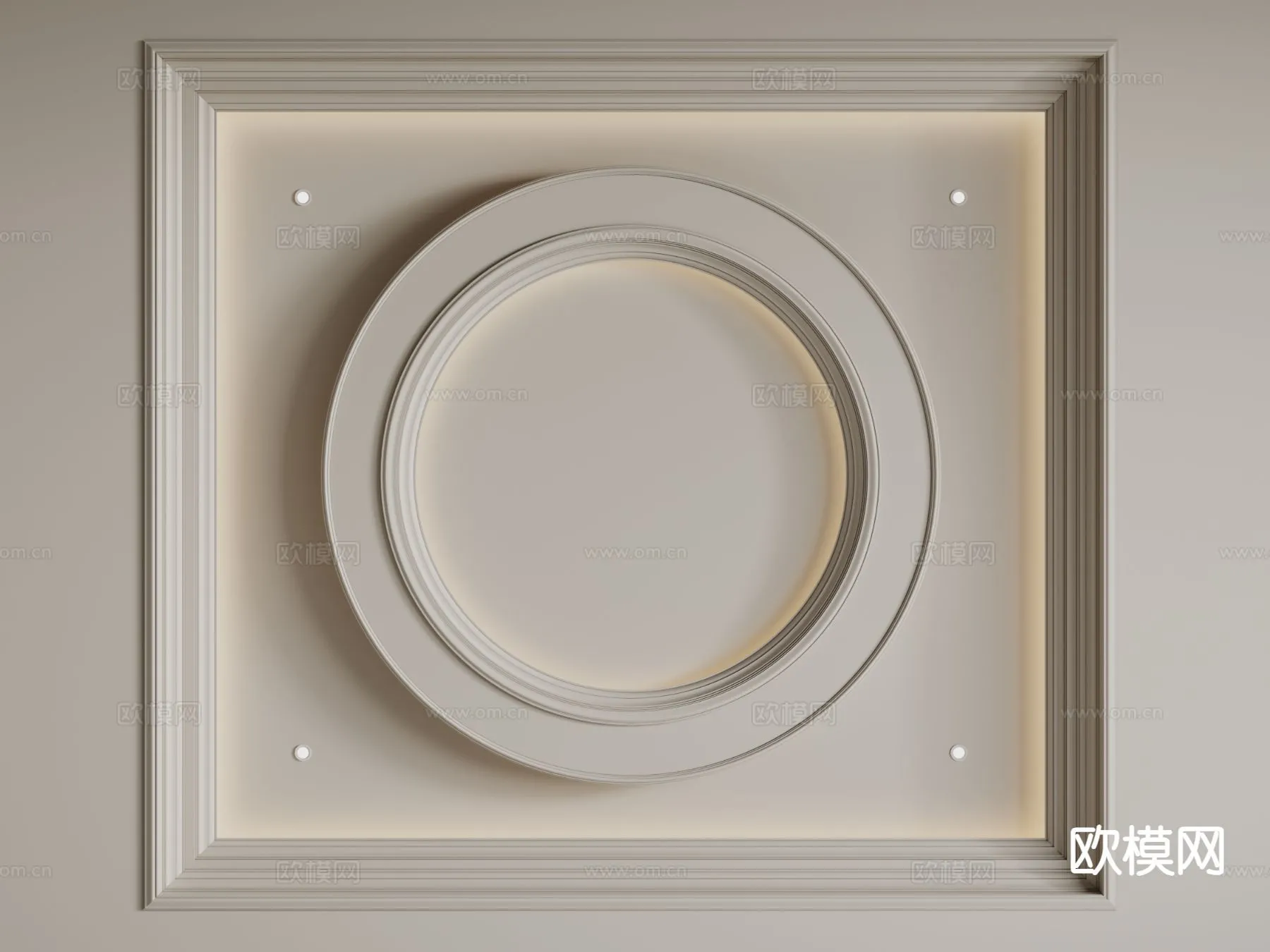 DECOR HELPER – DETAIL – CEILING – 3D Model For Interior Design – 11569