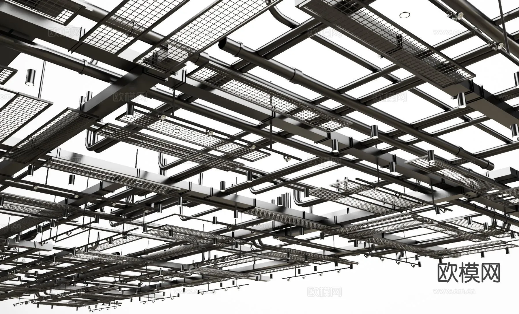 DECOR HELPER – DETAIL – CEILING – 3D Model For Interior Design – 11573