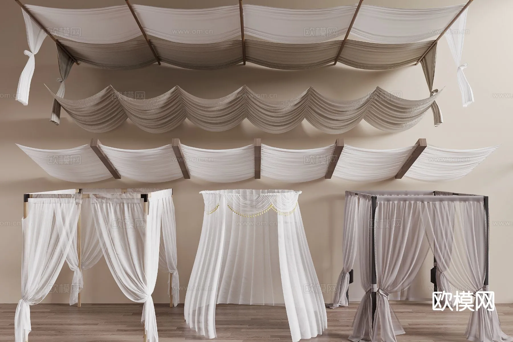 DECOR HELPER – DETAIL – CEILING – 3D Model For Interior Design – 11579