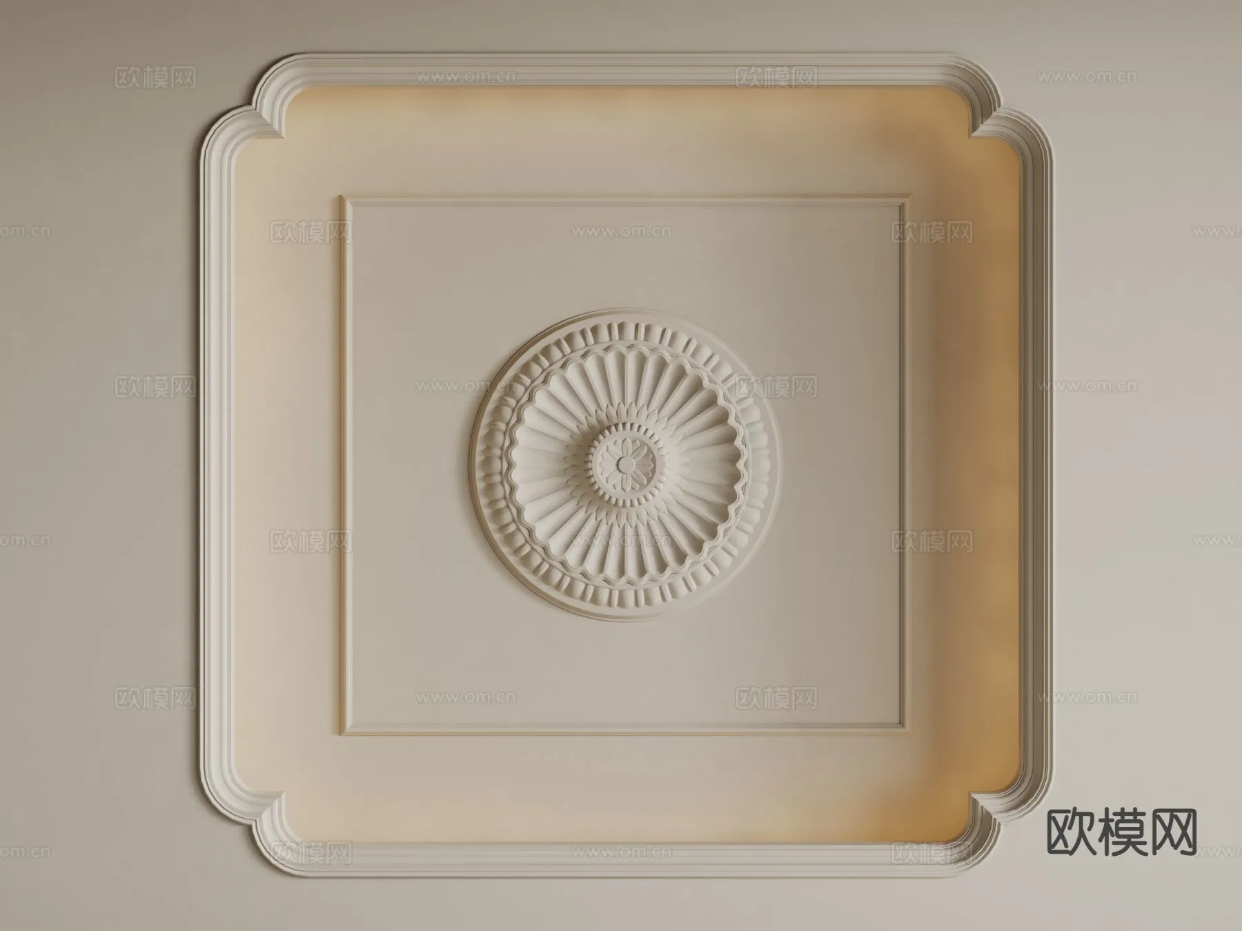 DECOR HELPER – DETAIL – CEILING – 3D Model For Interior Design – 11580