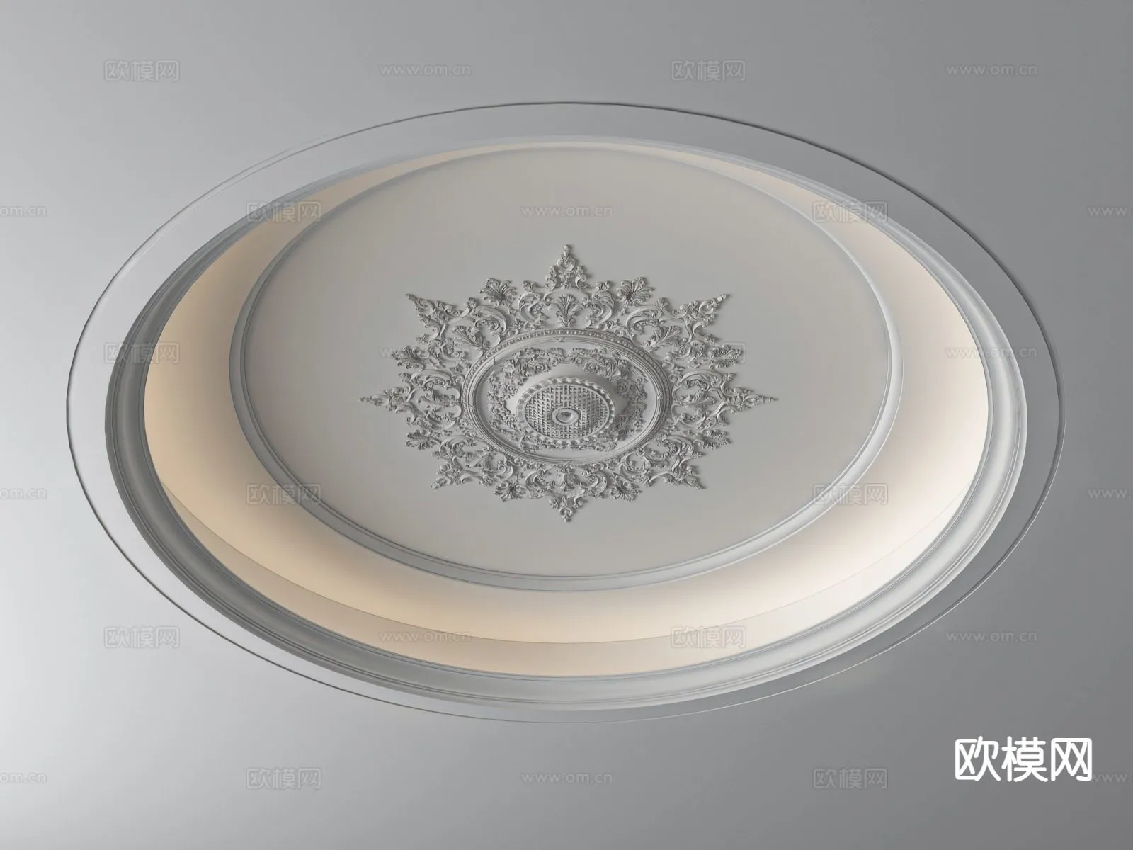 DECOR HELPER – DETAIL – CEILING – 3D Model For Interior Design – 11582