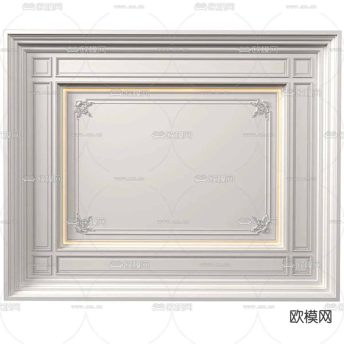 DECOR HELPER – DETAIL – CEILING – CORONA – 3D MODEL – 3149