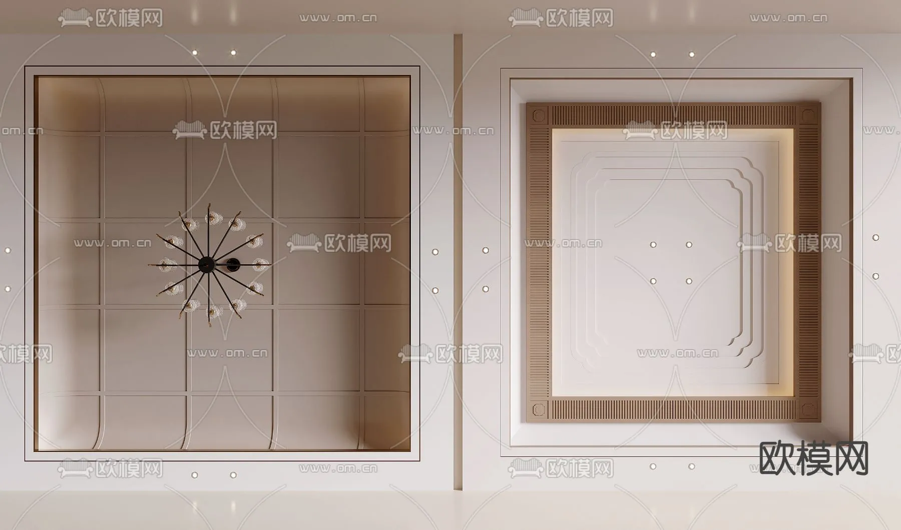 DECOR HELPER – DETAIL – CEILING – CORONA – 3D MODEL – 3191