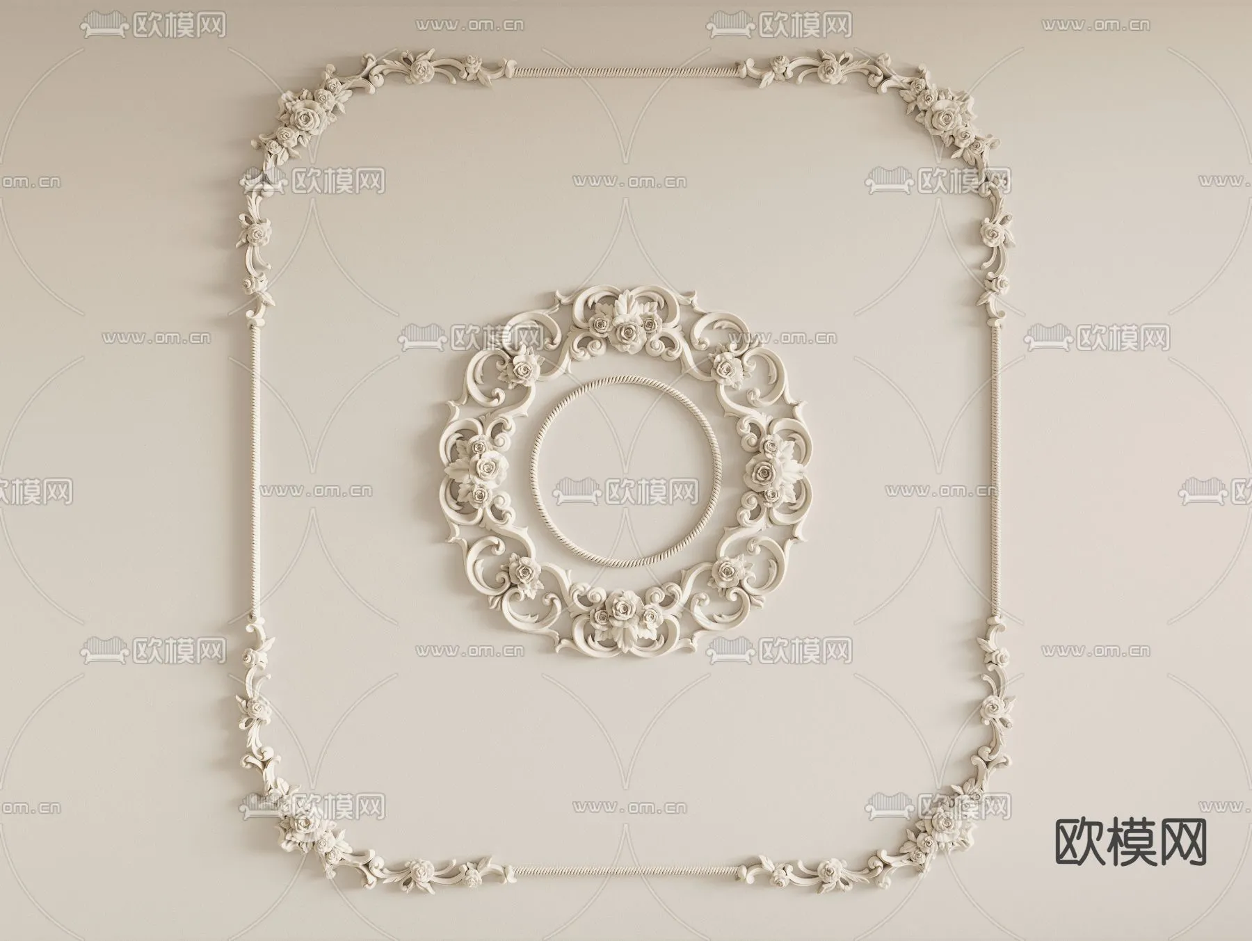 DECOR HELPER – DETAIL – CEILING – CORONA – 3D MODEL – 3219