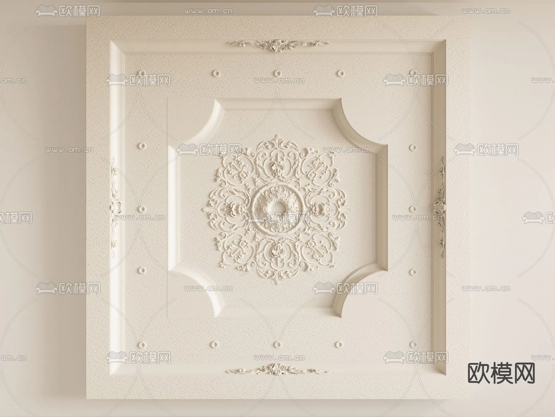 DECOR HELPER – DETAIL – CEILING – CORONA – 3D MODEL – 3220