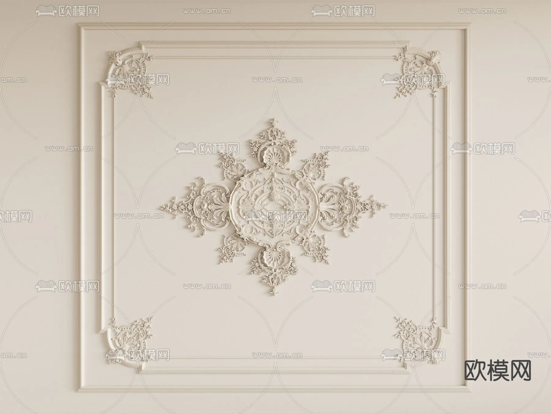 DECOR HELPER – DETAIL – CEILING – CORONA – 3D MODEL – 3223