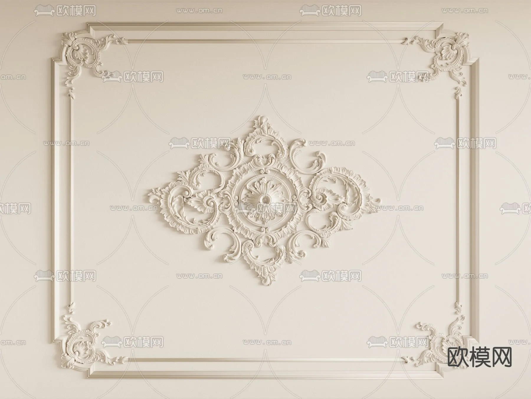 DECOR HELPER – DETAIL – CEILING – CORONA – 3D MODEL – 3227