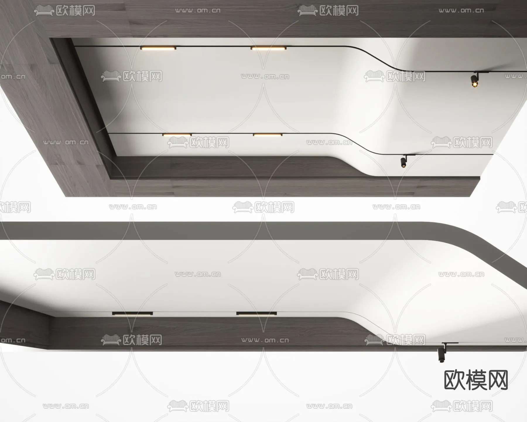 DECOR HELPER – DETAIL – CEILING – VRAY / CORONA – 3D MODEL – 3145