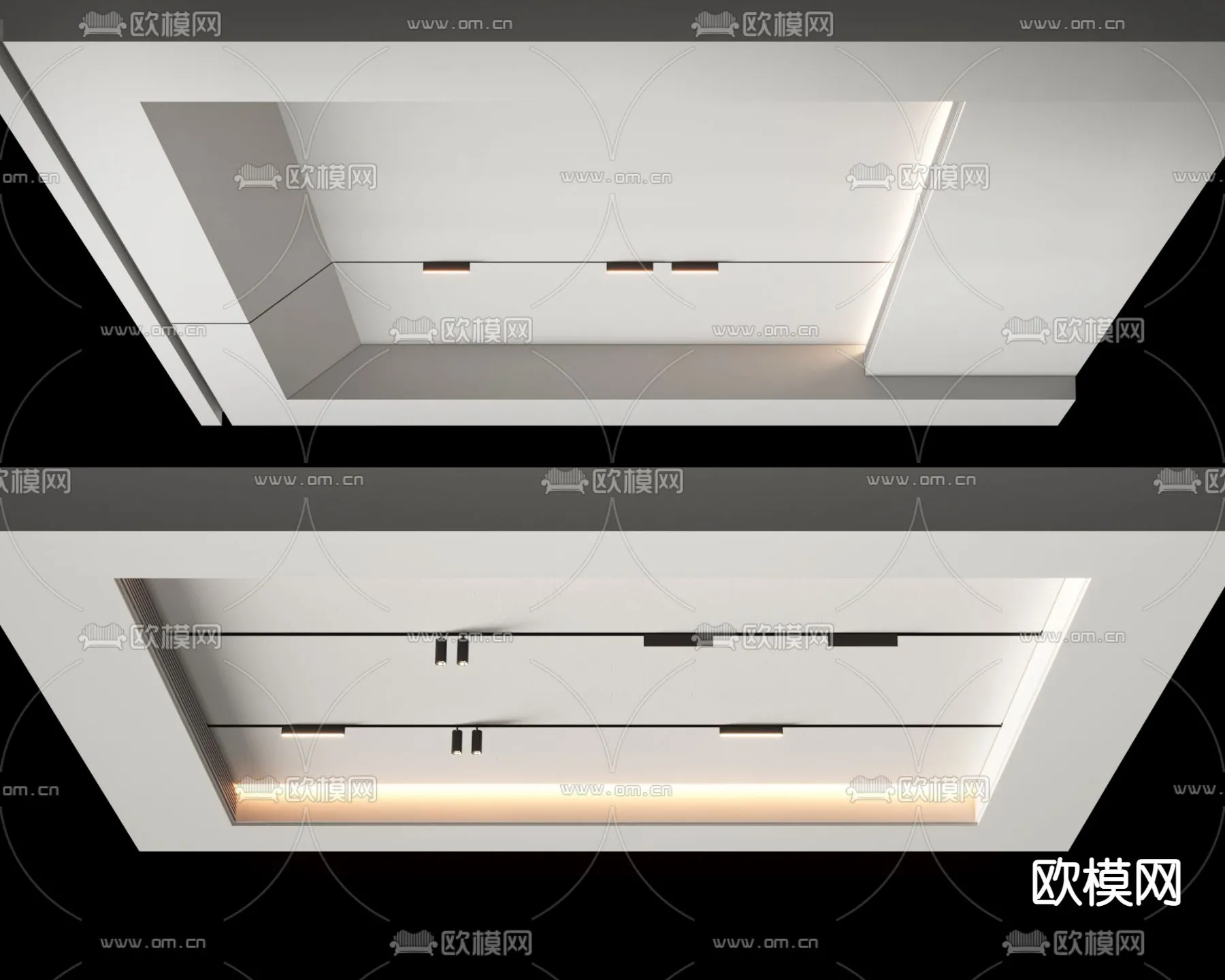 DECOR HELPER – DETAIL – CEILING – VRAY / CORONA – 3D MODEL – 3146