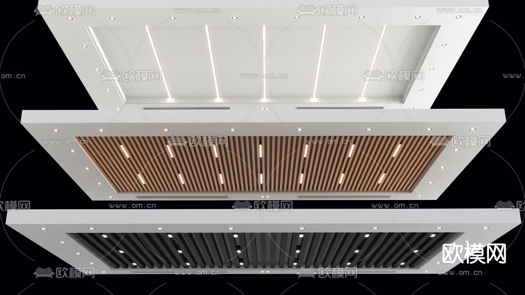 DECOR HELPER – DETAIL – CEILING – VRAY / CORONA – 3D MODEL – 3155