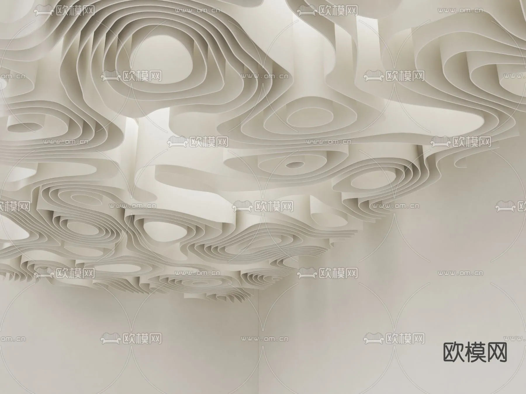 DECOR HELPER – DETAIL – CEILING – VRAY / CORONA – 3D MODEL – 3161