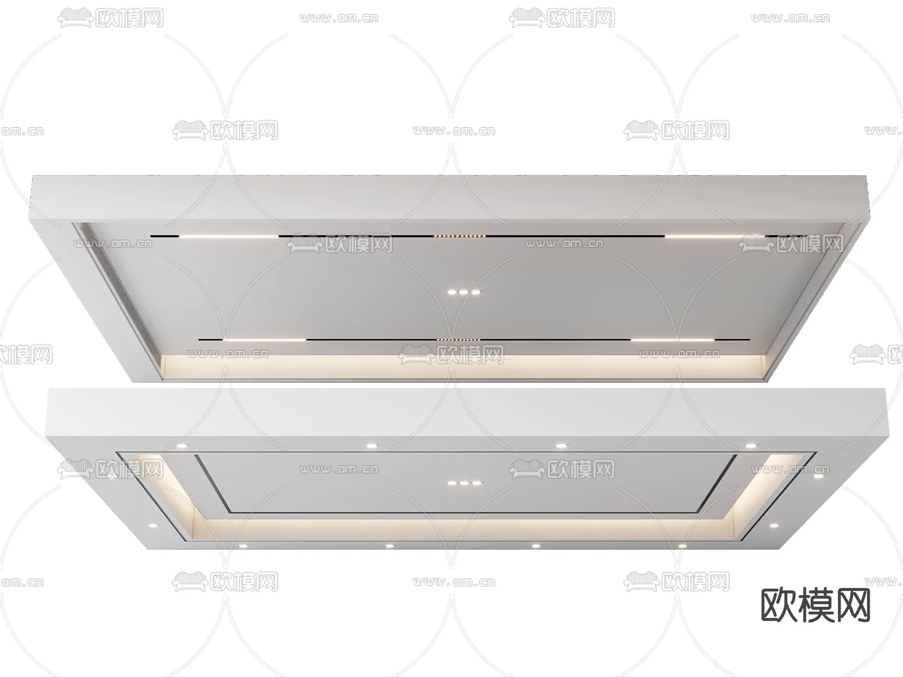 DECOR HELPER – DETAIL – CEILING – VRAY / CORONA – 3D MODEL – 3171