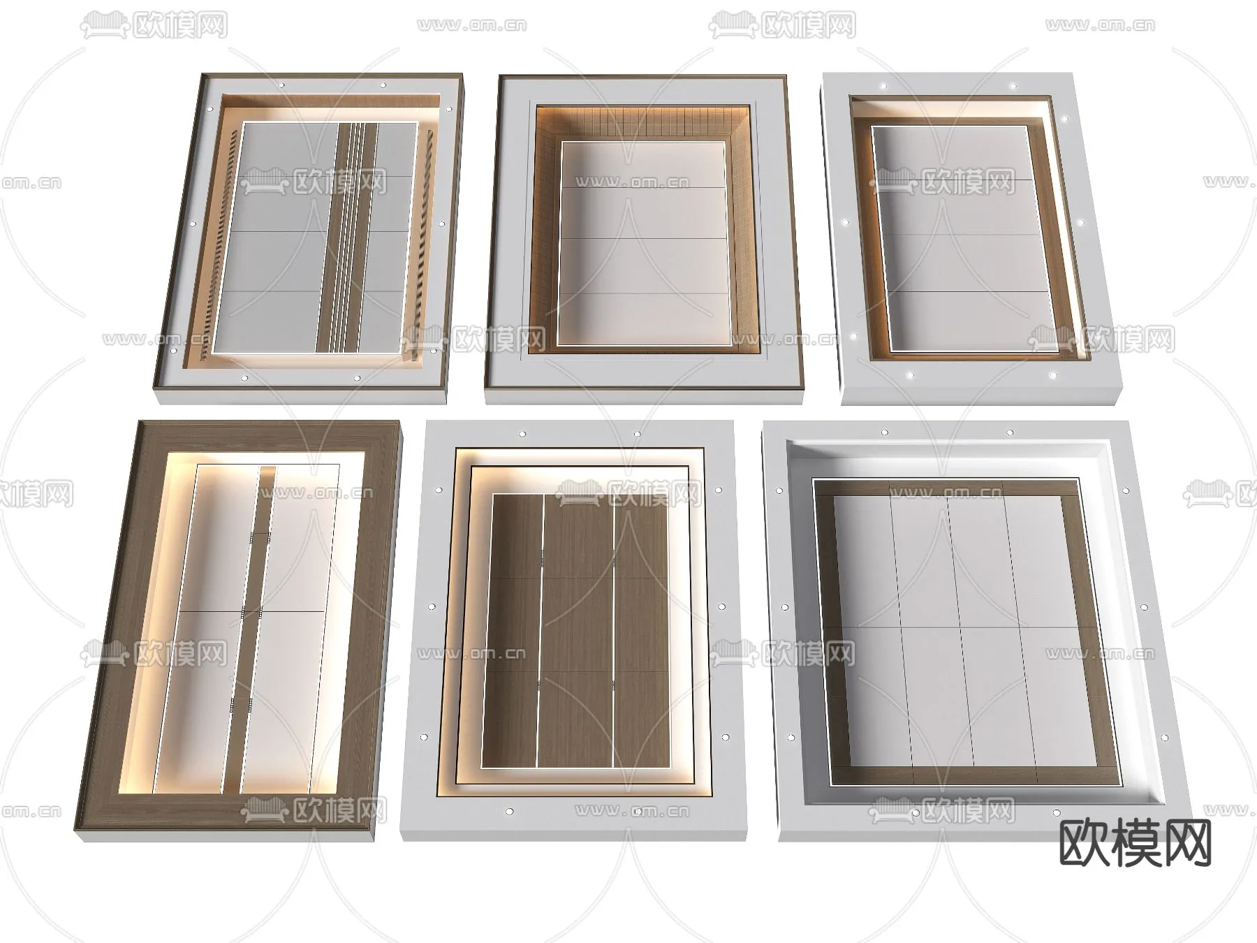 DECOR HELPER – DETAIL – CEILING – VRAY / CORONA – 3D MODEL – 3173