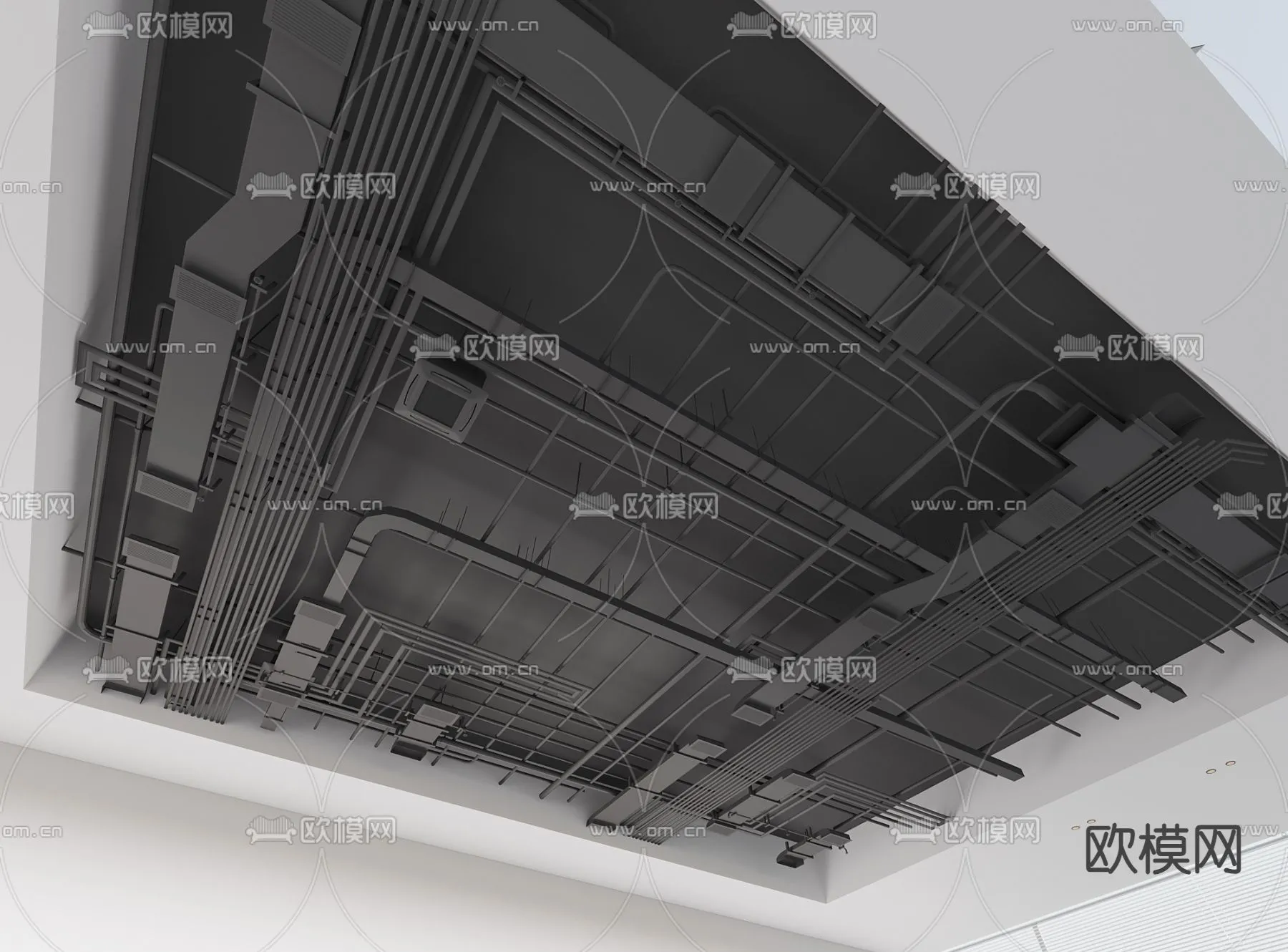 DECOR HELPER – DETAIL – CEILING – VRAY / CORONA – 3D MODEL – 3176