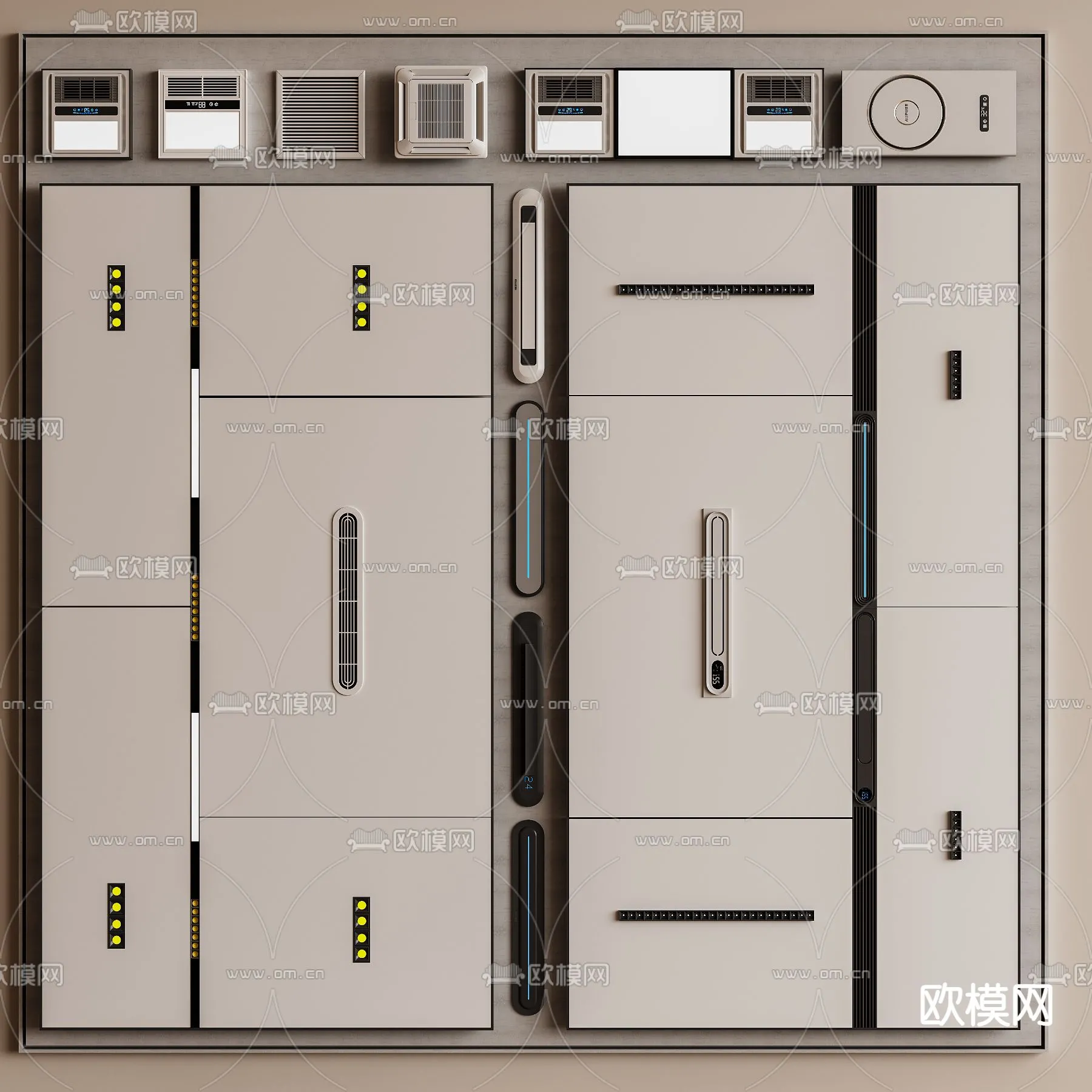 DECOR HELPER – DETAIL – CEILING – VRAY / CORONA – 3D MODEL – 3183