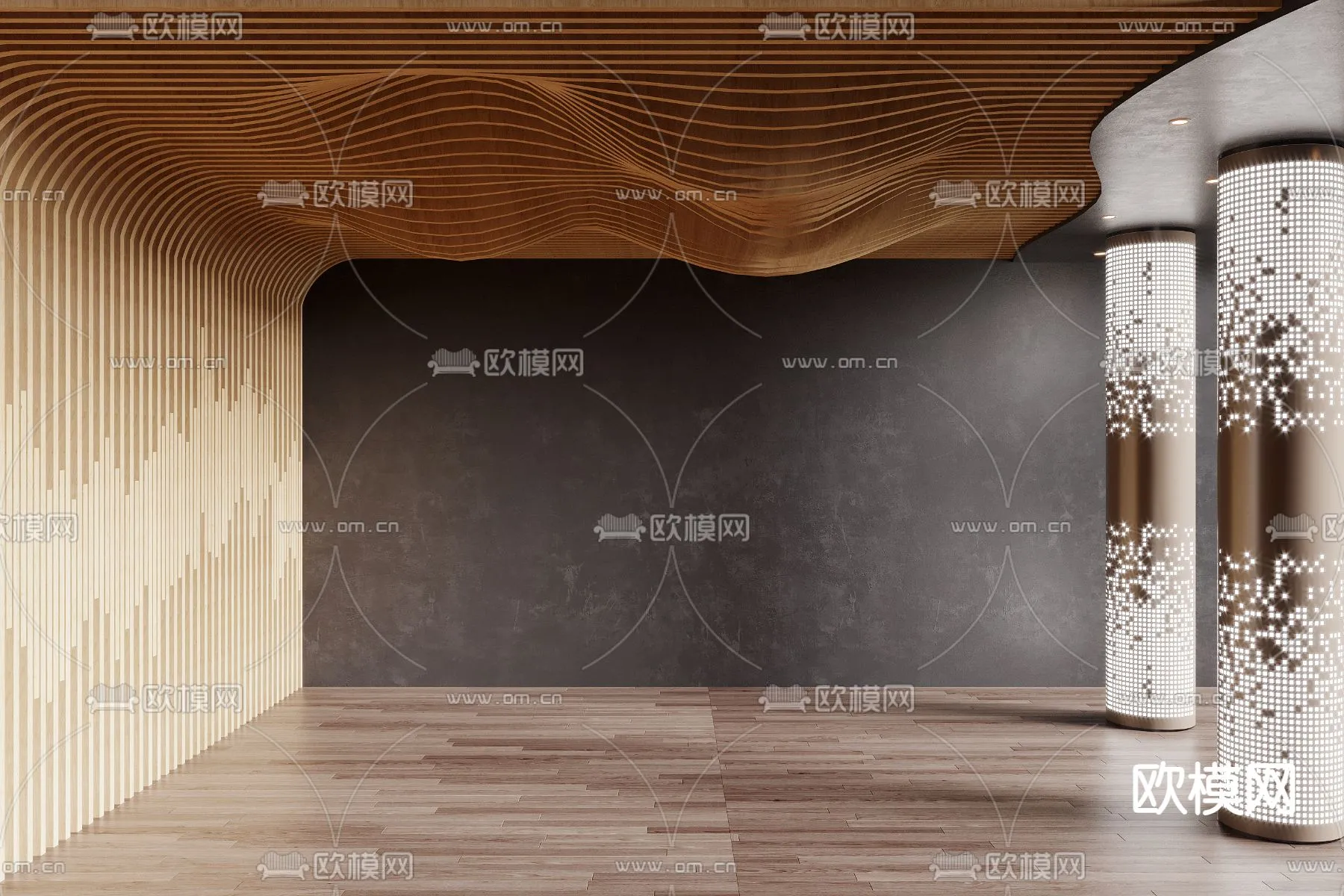 DECOR HELPER – DETAIL – CEILING – VRAY / CORONA – 3D MODEL – 3186