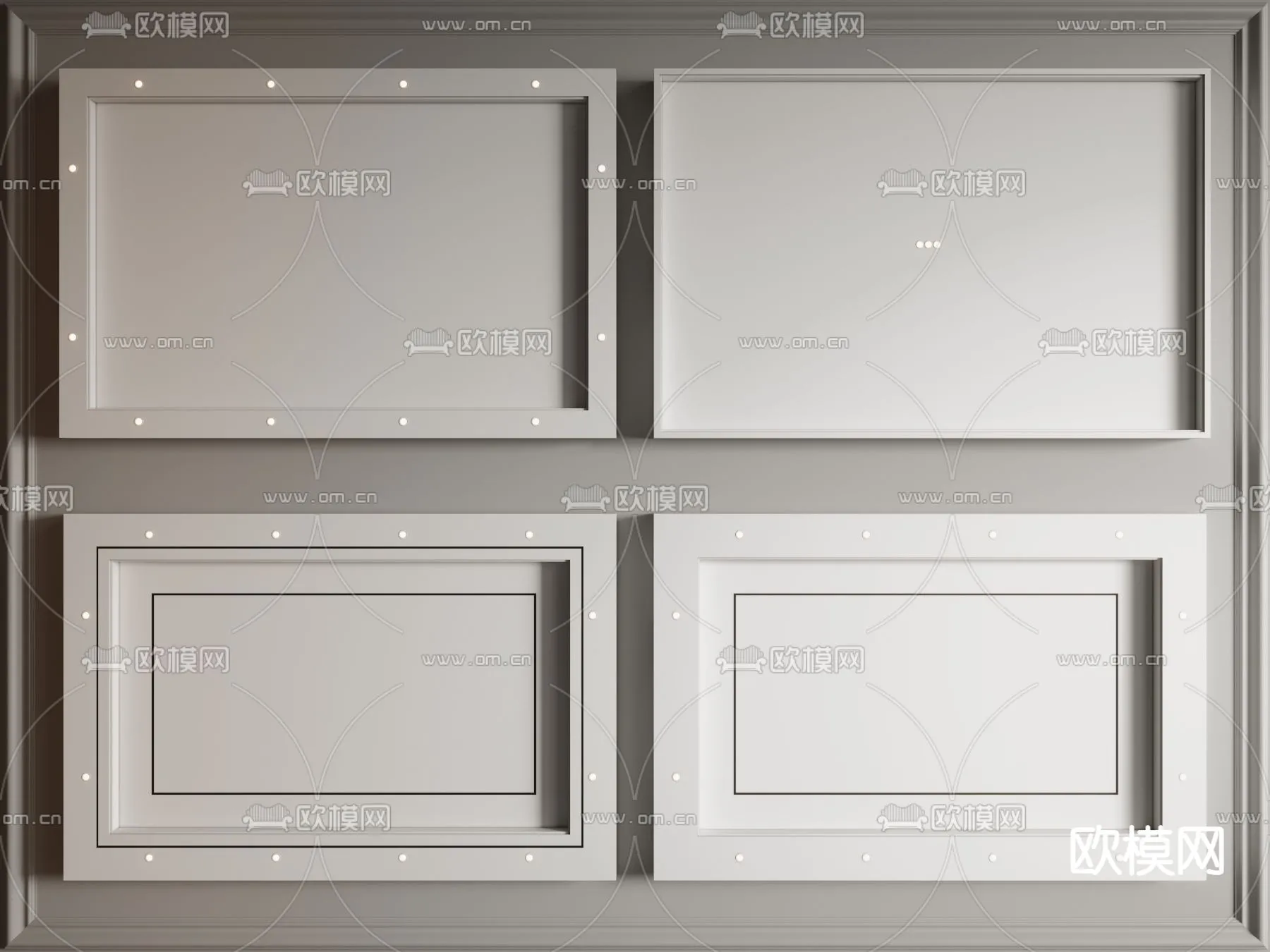 DECOR HELPER – DETAIL – CEILING – VRAY / CORONA – 3D MODEL – 3199