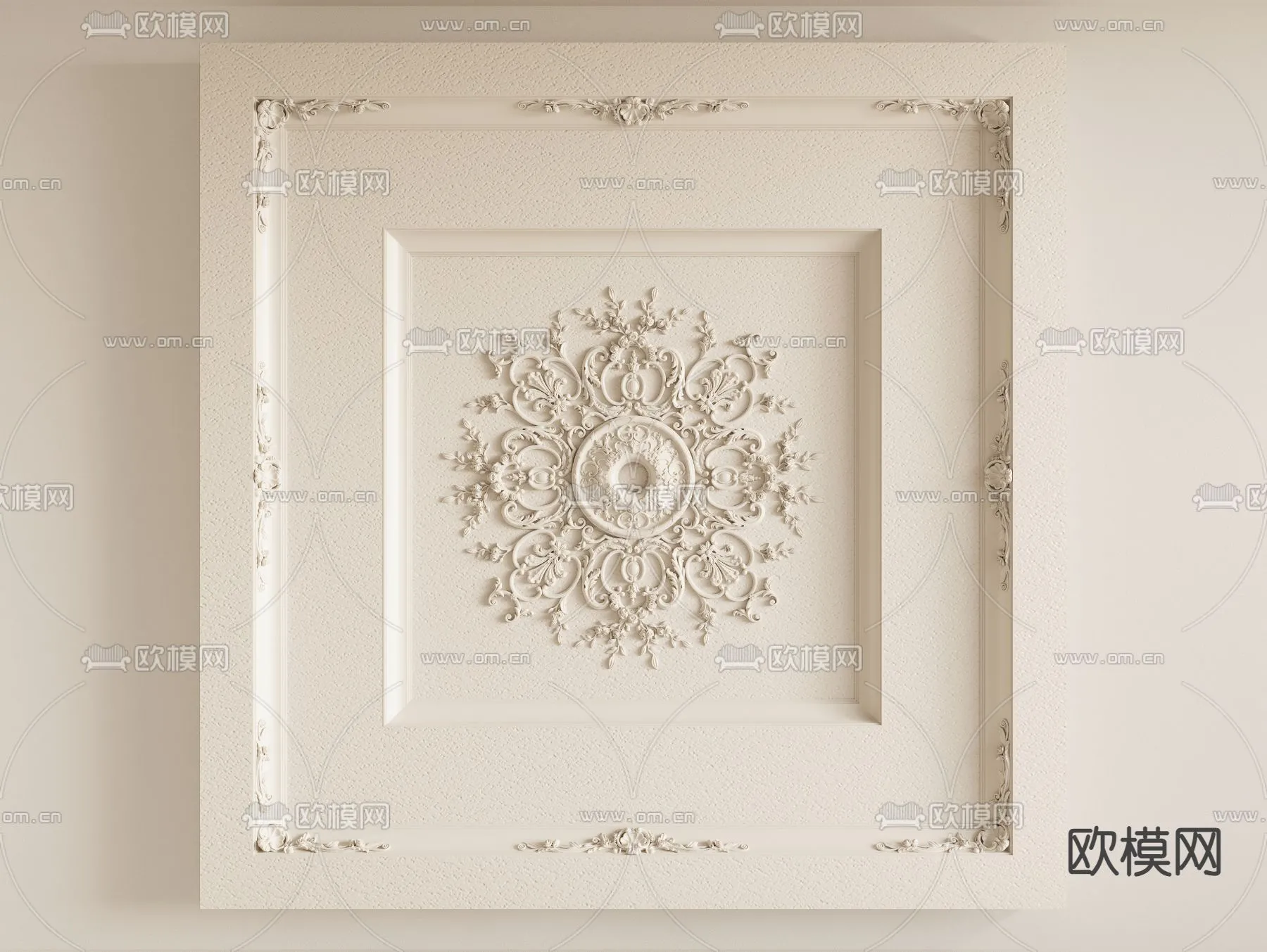DECOR HELPER – DETAIL – CEILING – VRAY / CORONA – 3D MODEL – 3221