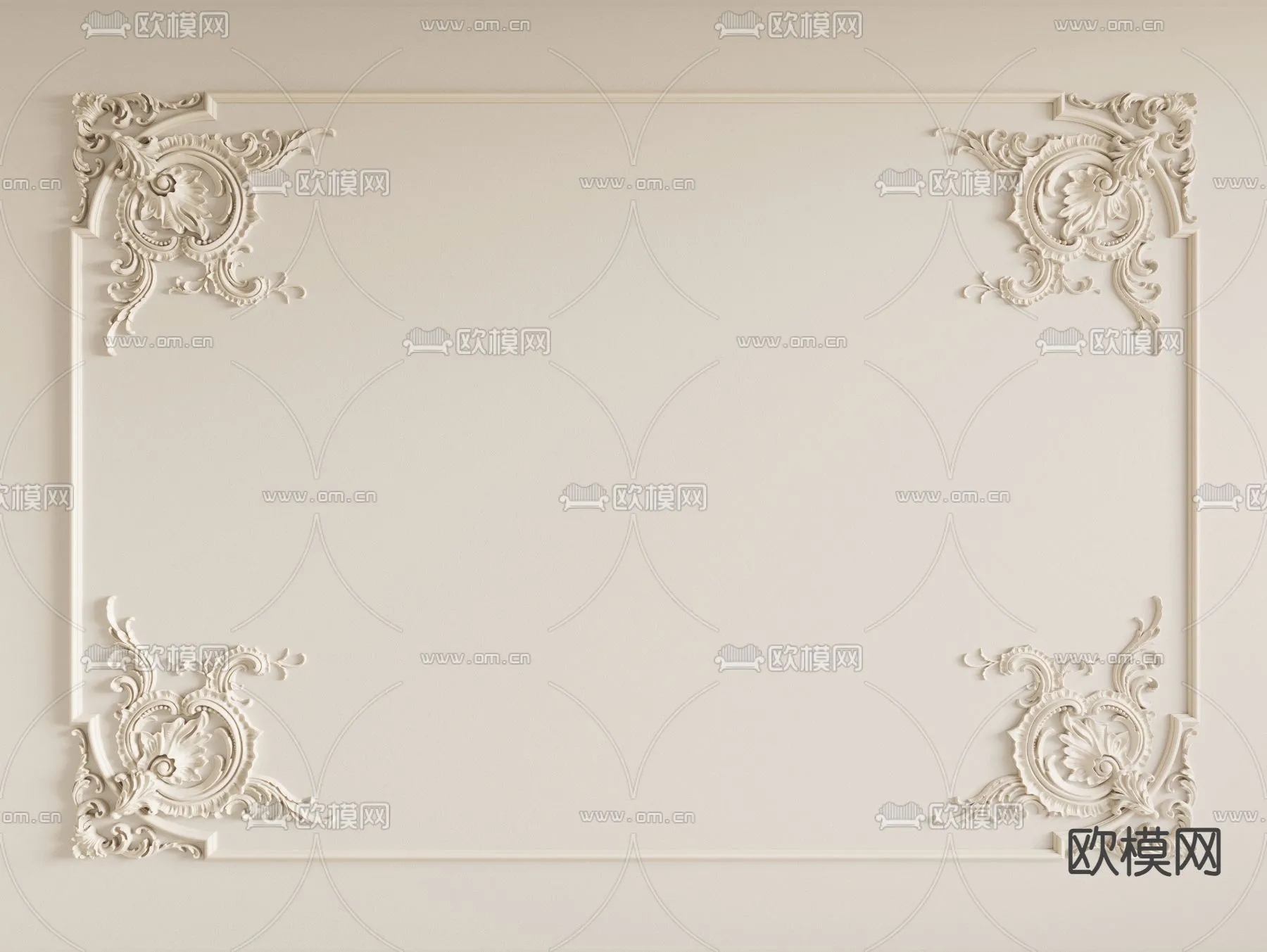 DECOR HELPER – DETAIL – CEILING – VRAY / CORONA – 3D MODEL – 3222